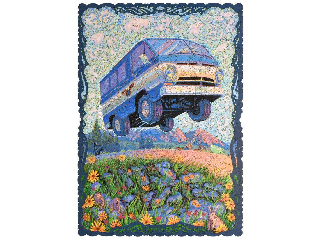 Liberty Puzzles: Piece, Love and Whimsy Wagon