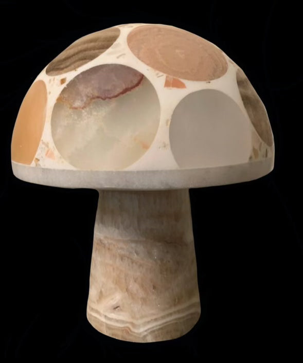 Stone Mushroom Lamp