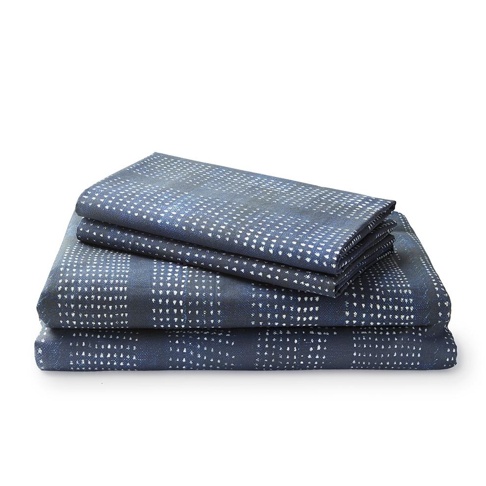 St. Frank Speckled Indigo Sheet Set