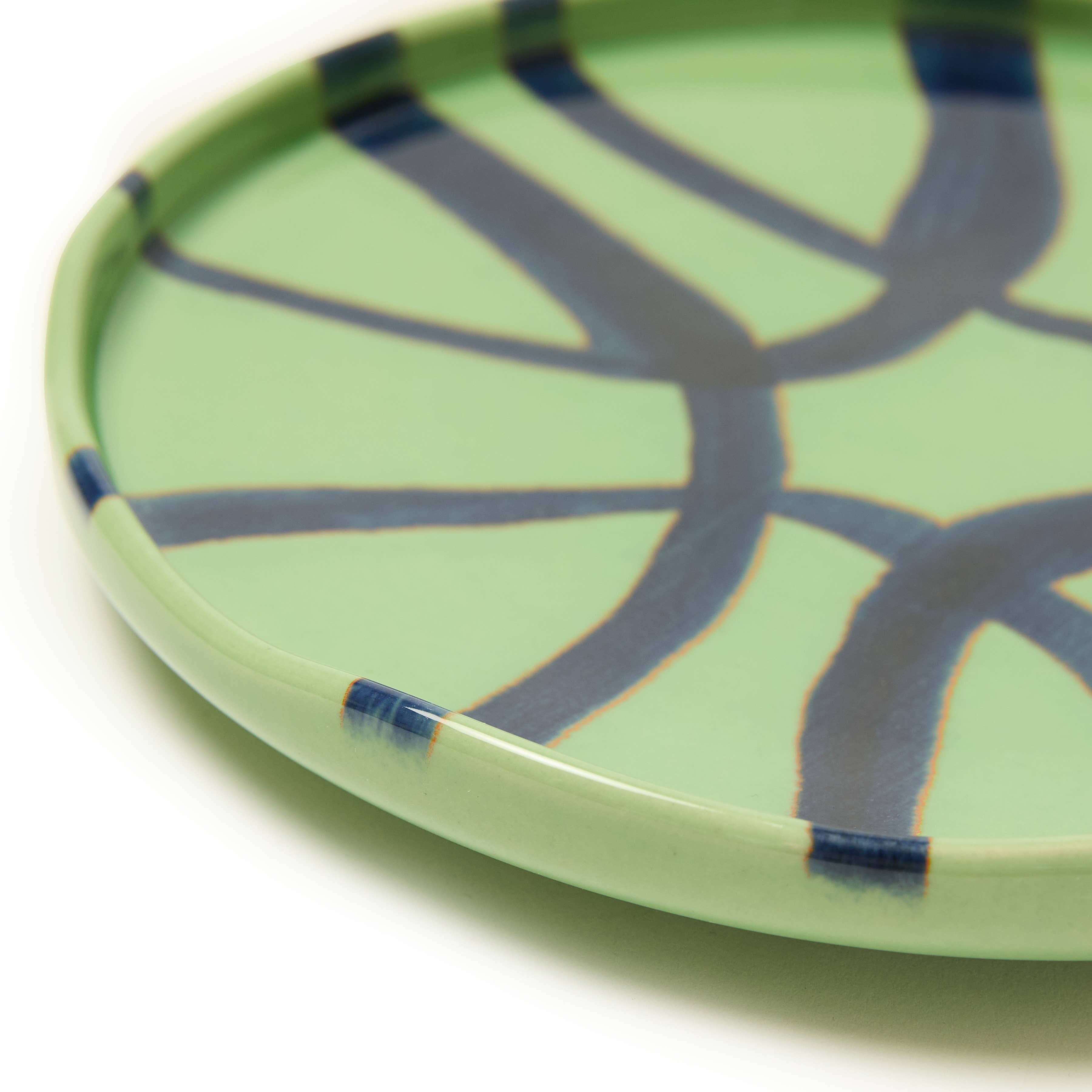 Amalfi Appetizer Plate | Green