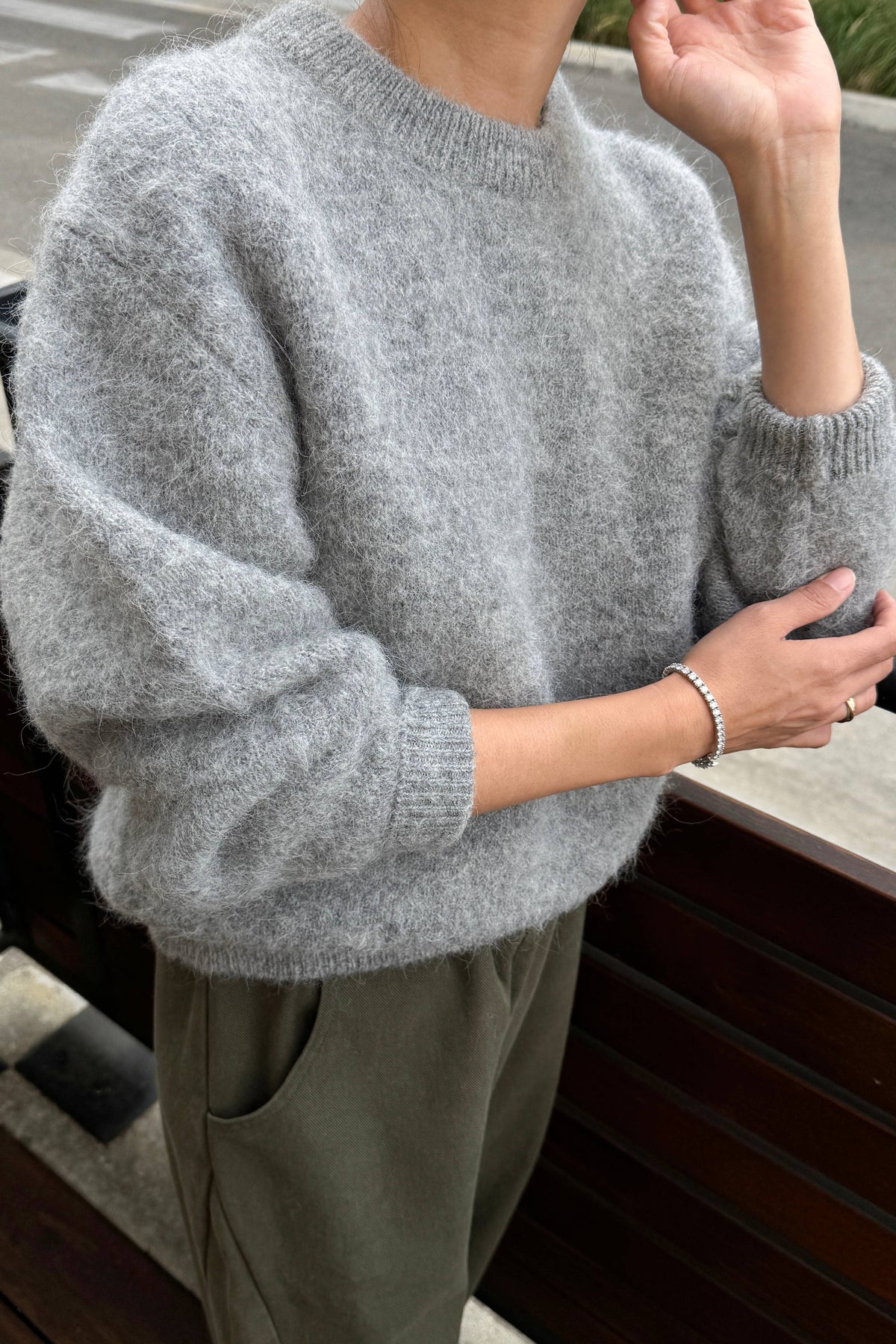 Elio Alpaca Sweater by Le Bon Shoppe