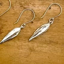 JW Pod in Brass Earring