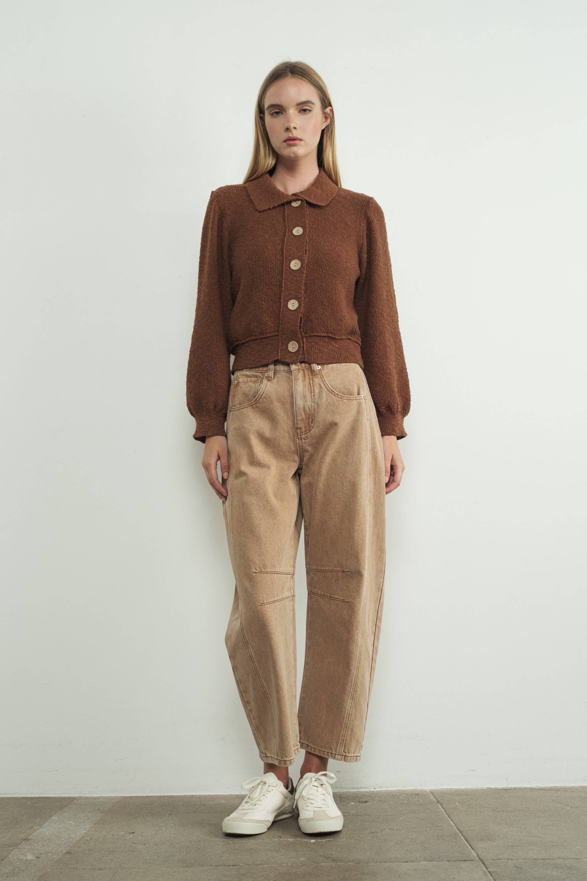 SLOUCHY BARREL JEANS