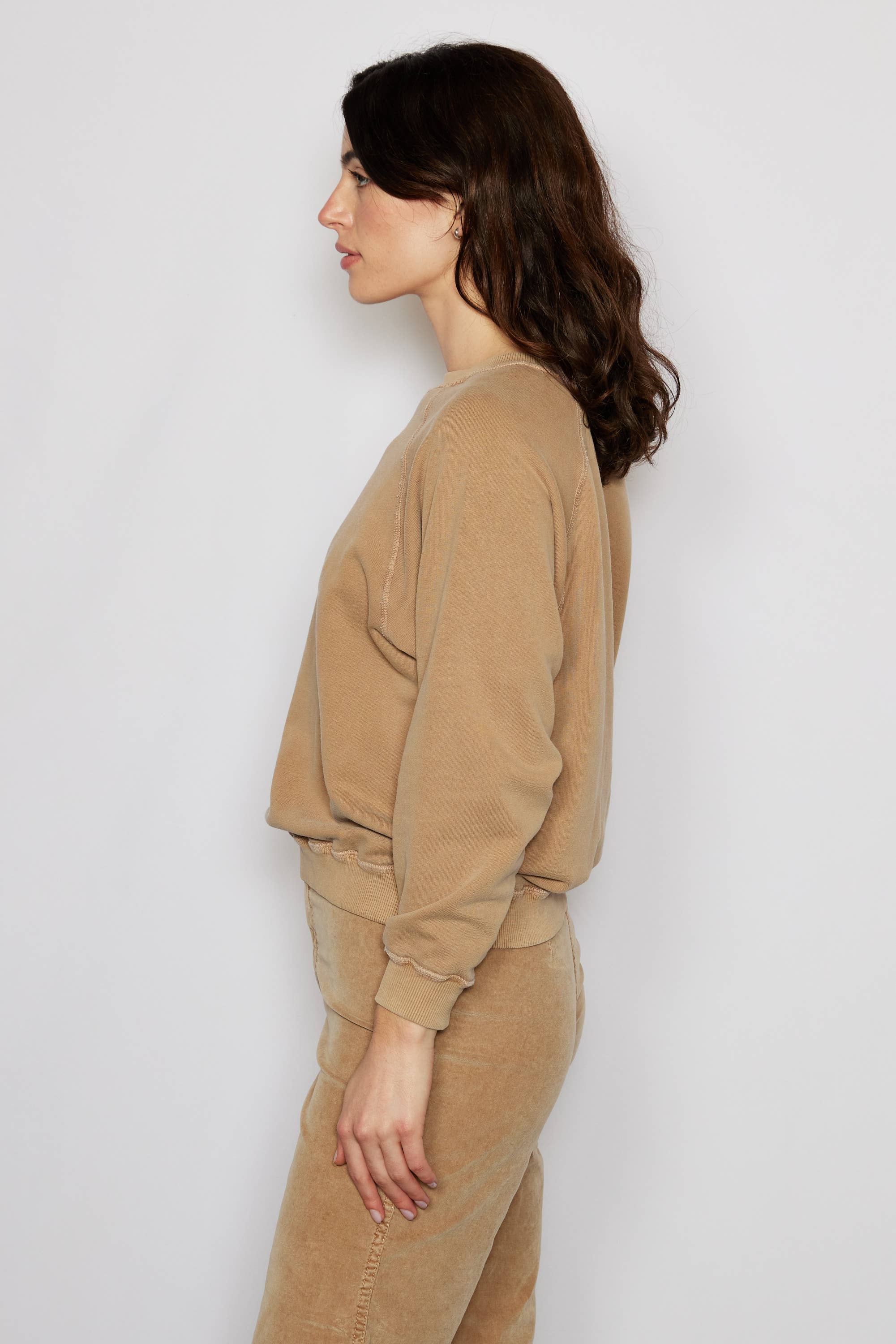 Organic Cotton Varsity Sweatshirt
