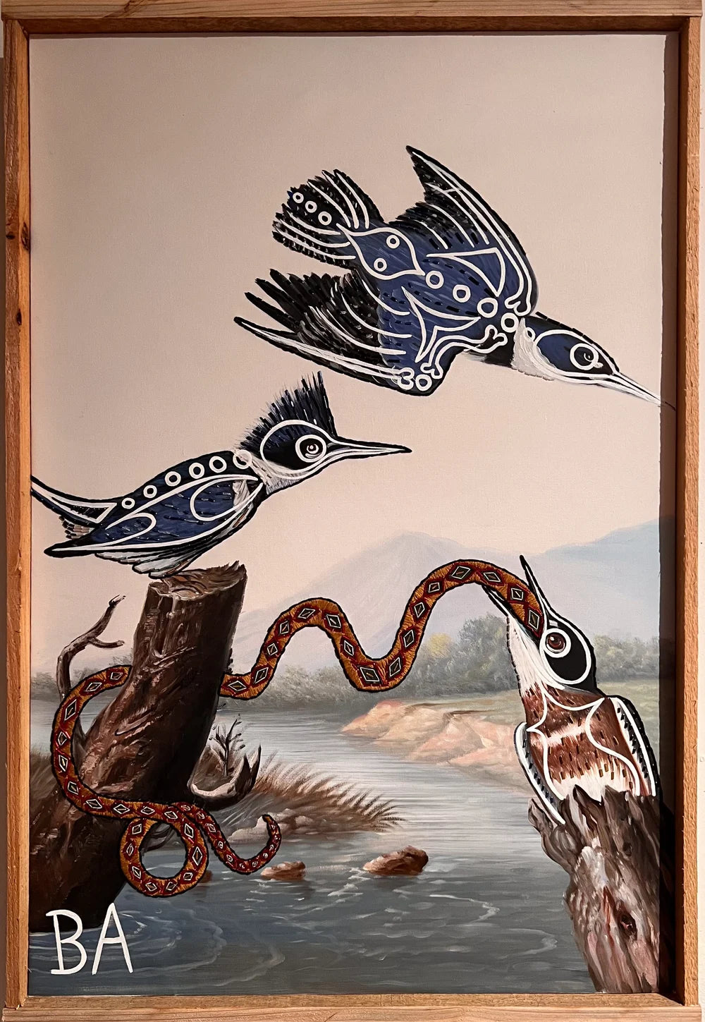 Belted Kingfisher by Butch Anthony