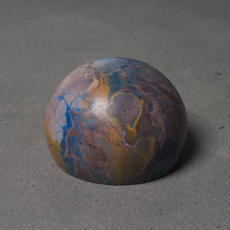 Concrete Cat Bubble Paperweight