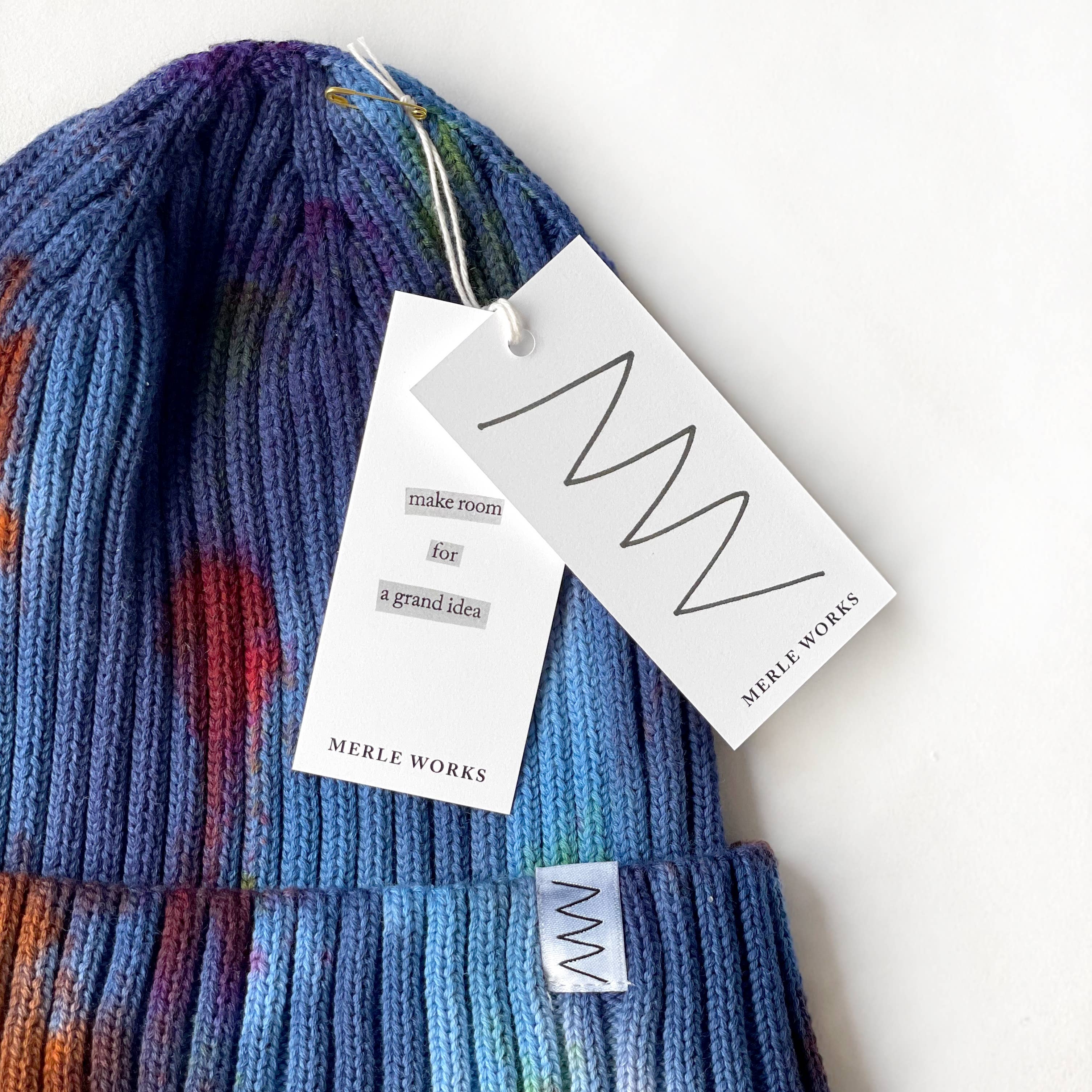 Hand-Dyed Beanie Hat by Merle Works
