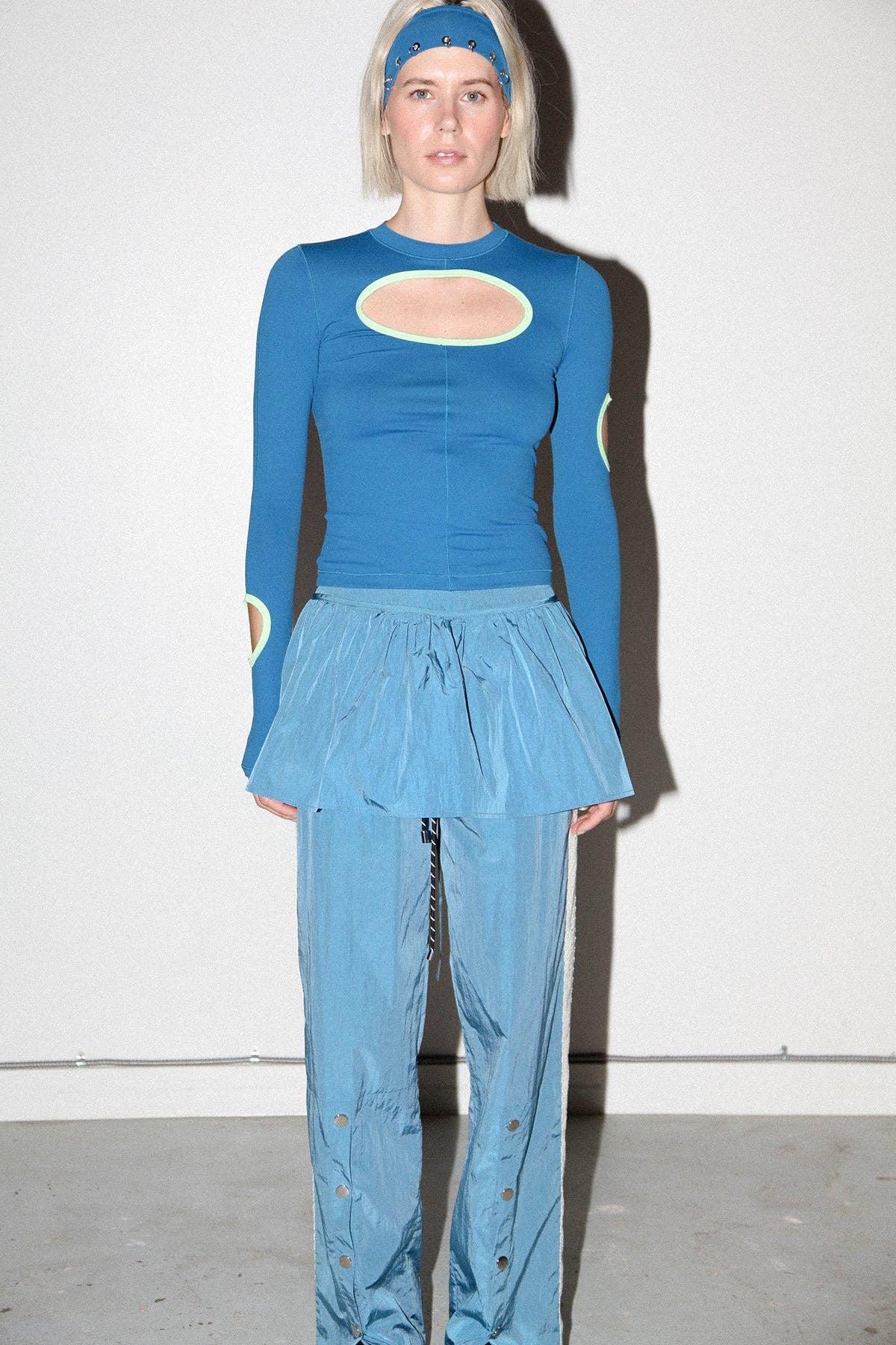 Japanese Taffeta Peplum Apron