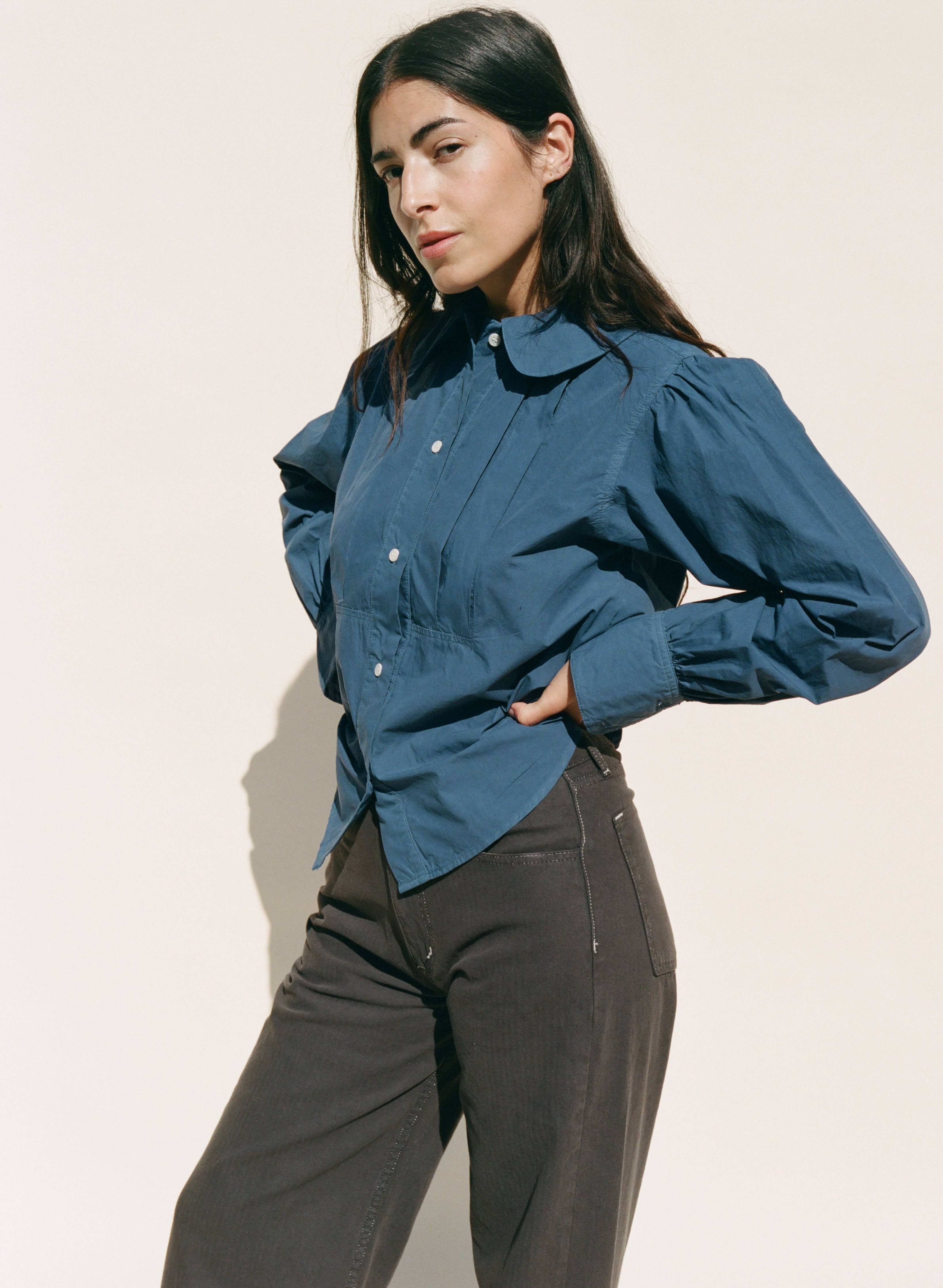 Jeanne Blouse | Indigo