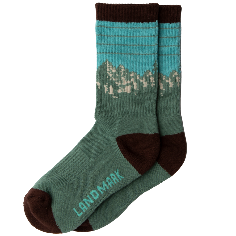 Alpine Summit Sock: Organic Cotton