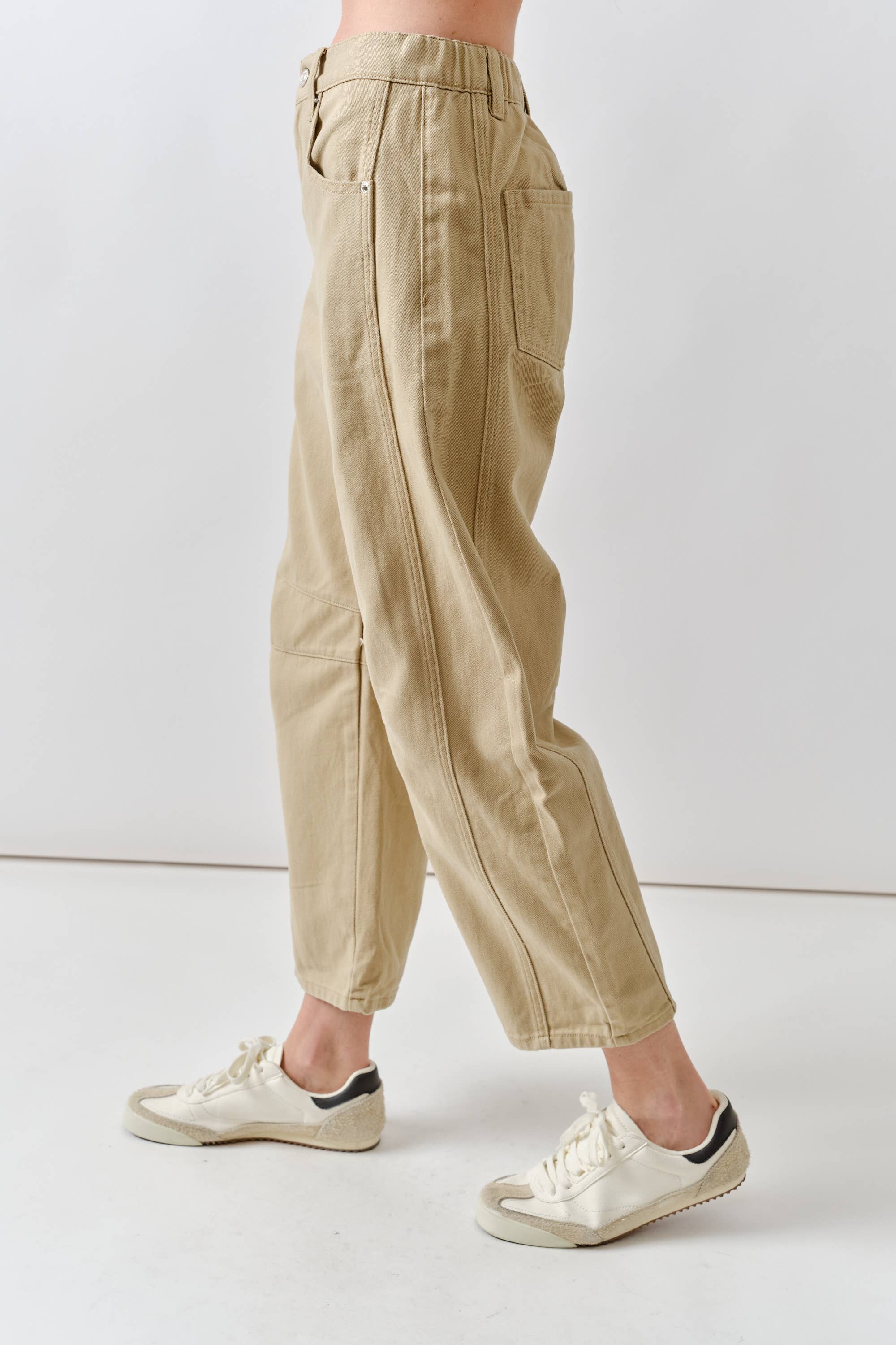SLOUCHY BARREL JEANS