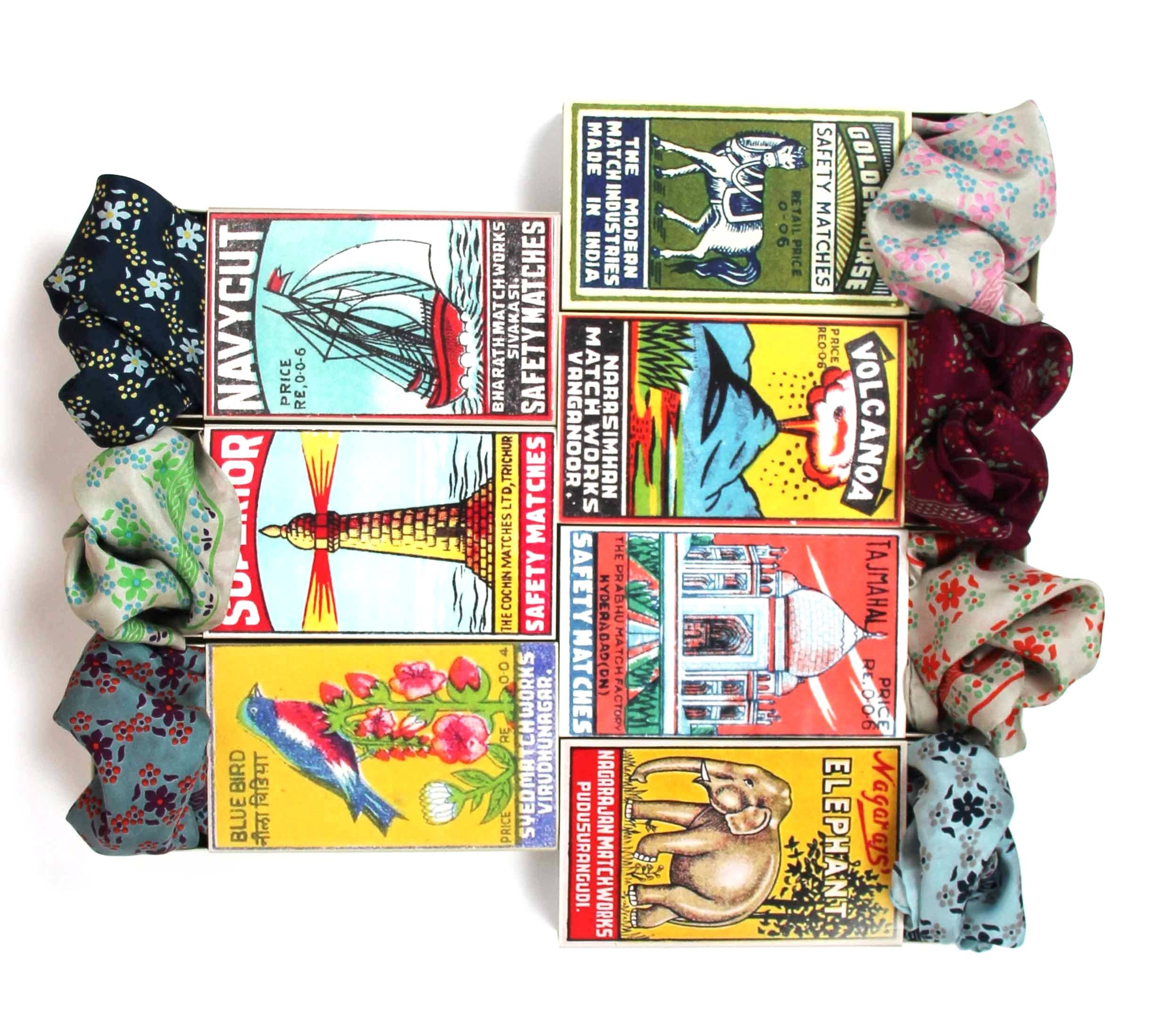 Natasha Silk Scarf | Bordeaux