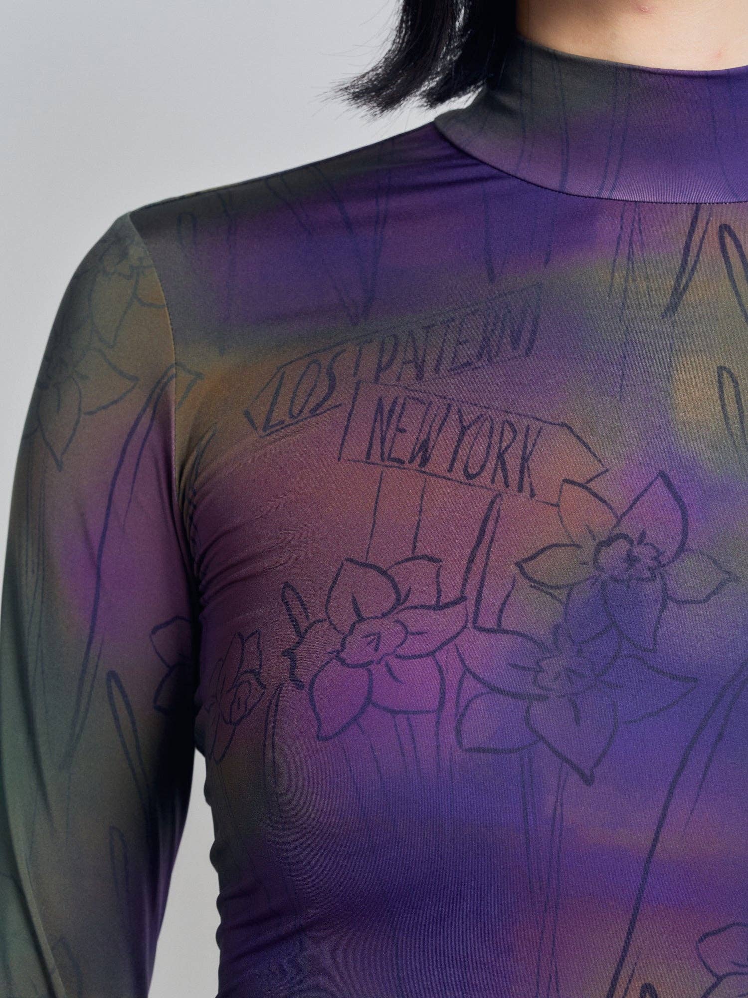 "Brooklyn" Long Sleeve Crop Top