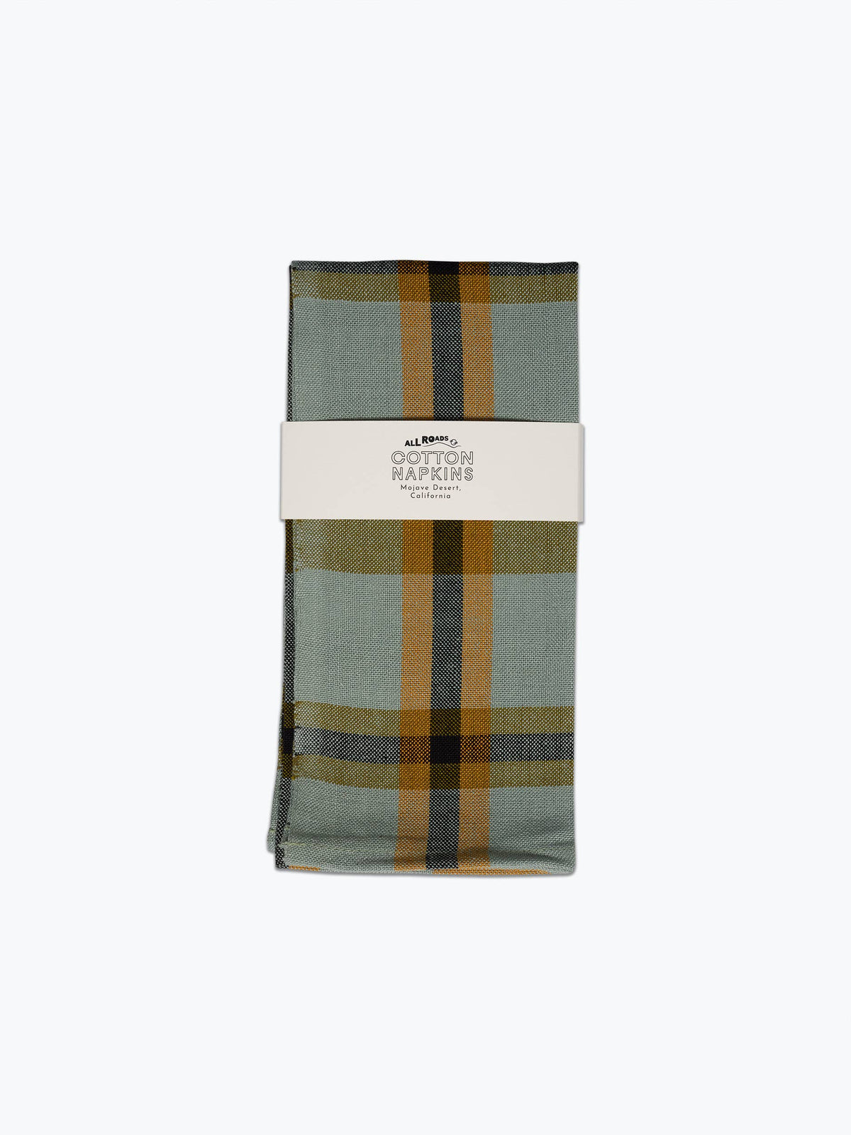 Charleston Plaid Napkin by All Roads: Set of 2