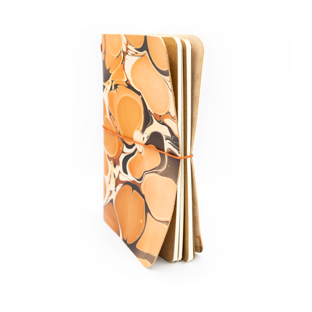 Marbled Leather Traveler's Journal