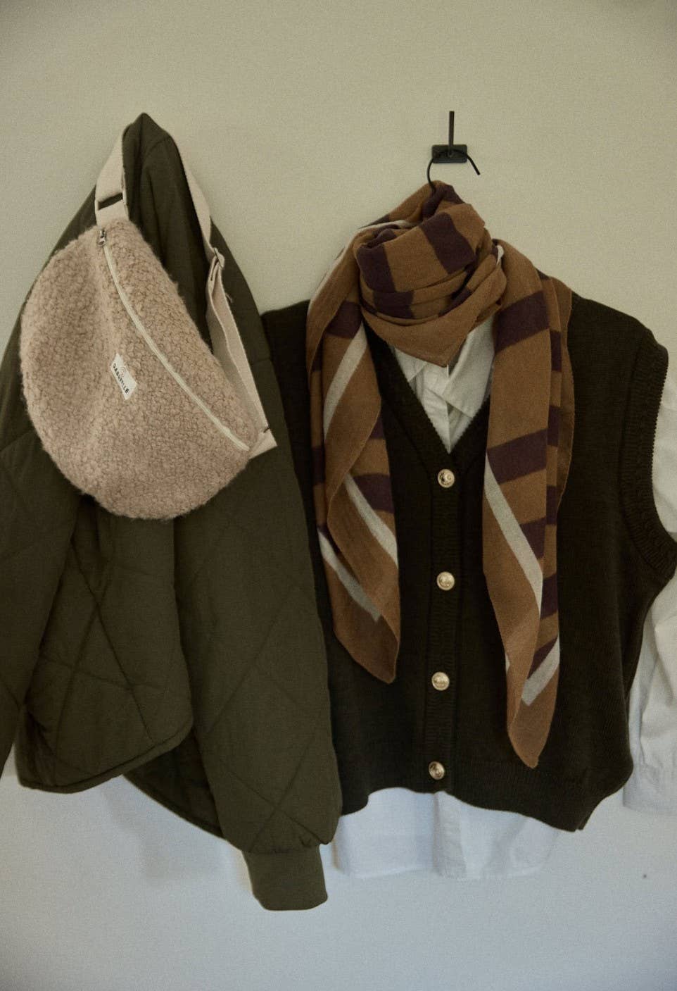 Zebra Wool Scarf