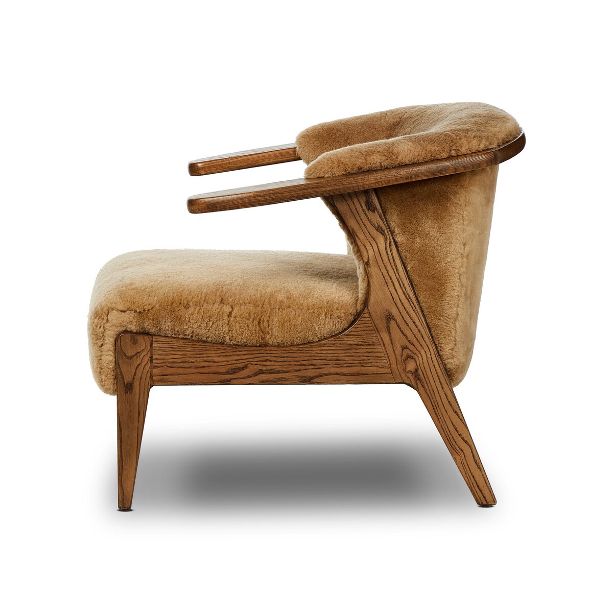 Fabian Chair in Desert Shearling