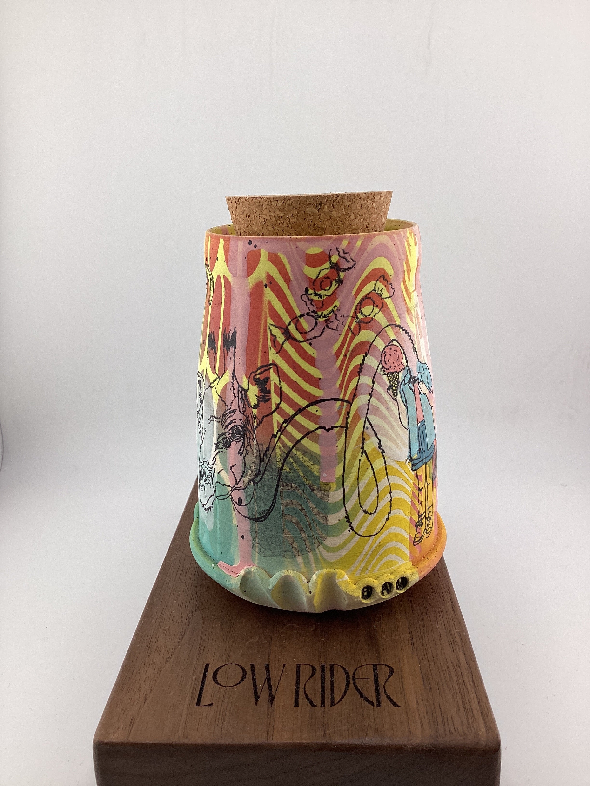 BAM Jar with Cork Lid