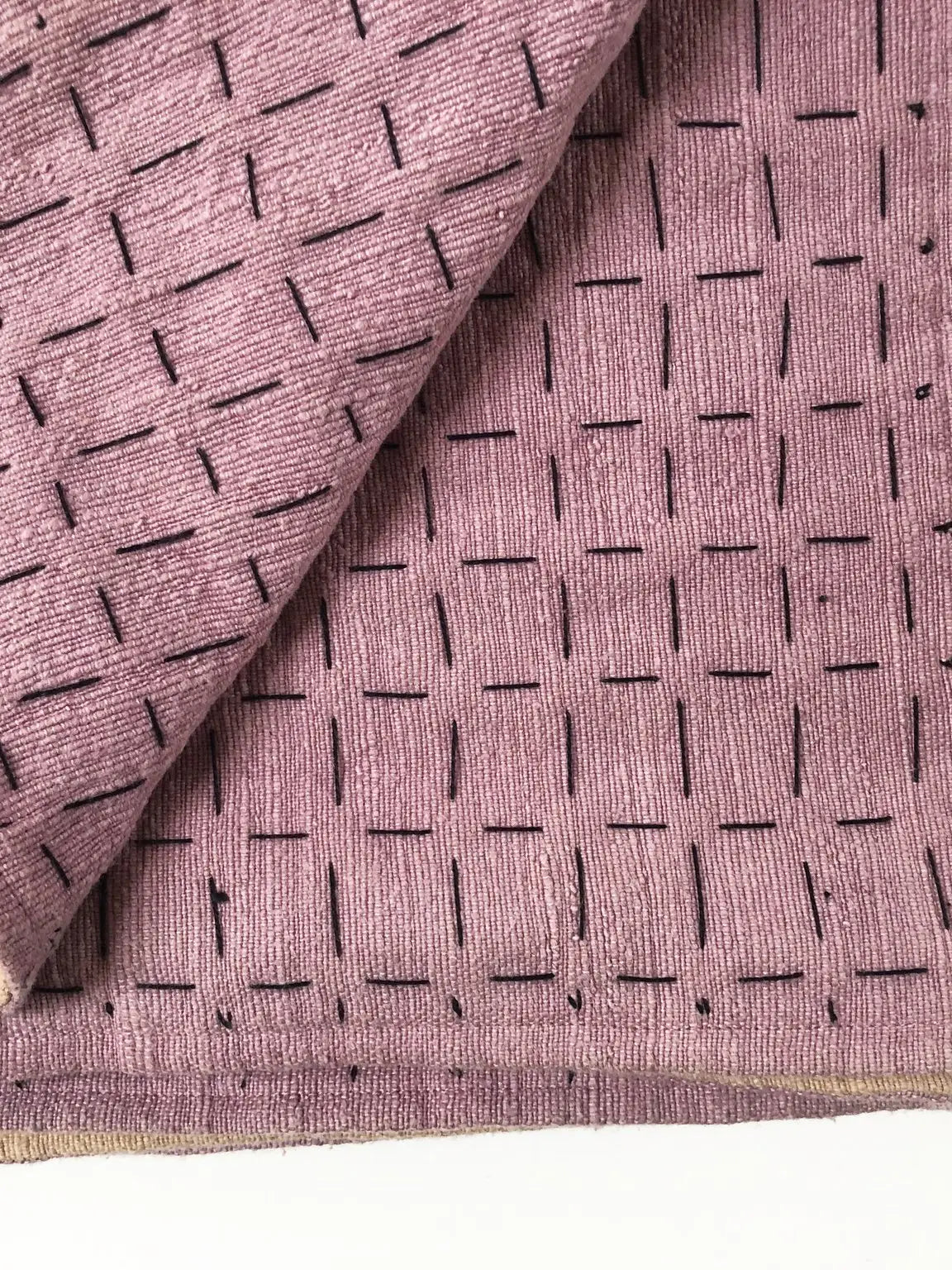 Hand-spun reversible throw 55” x 75”