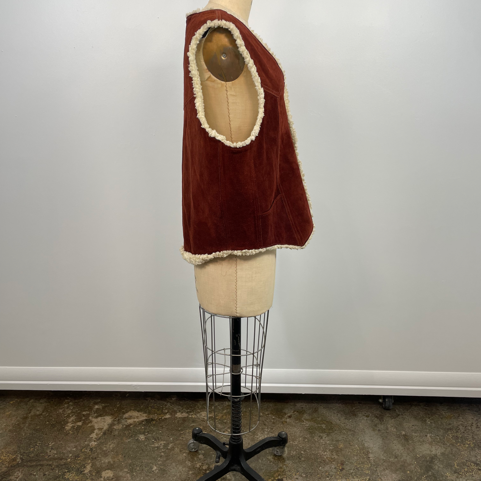 Vintage Sheer Brand Shearling Vest