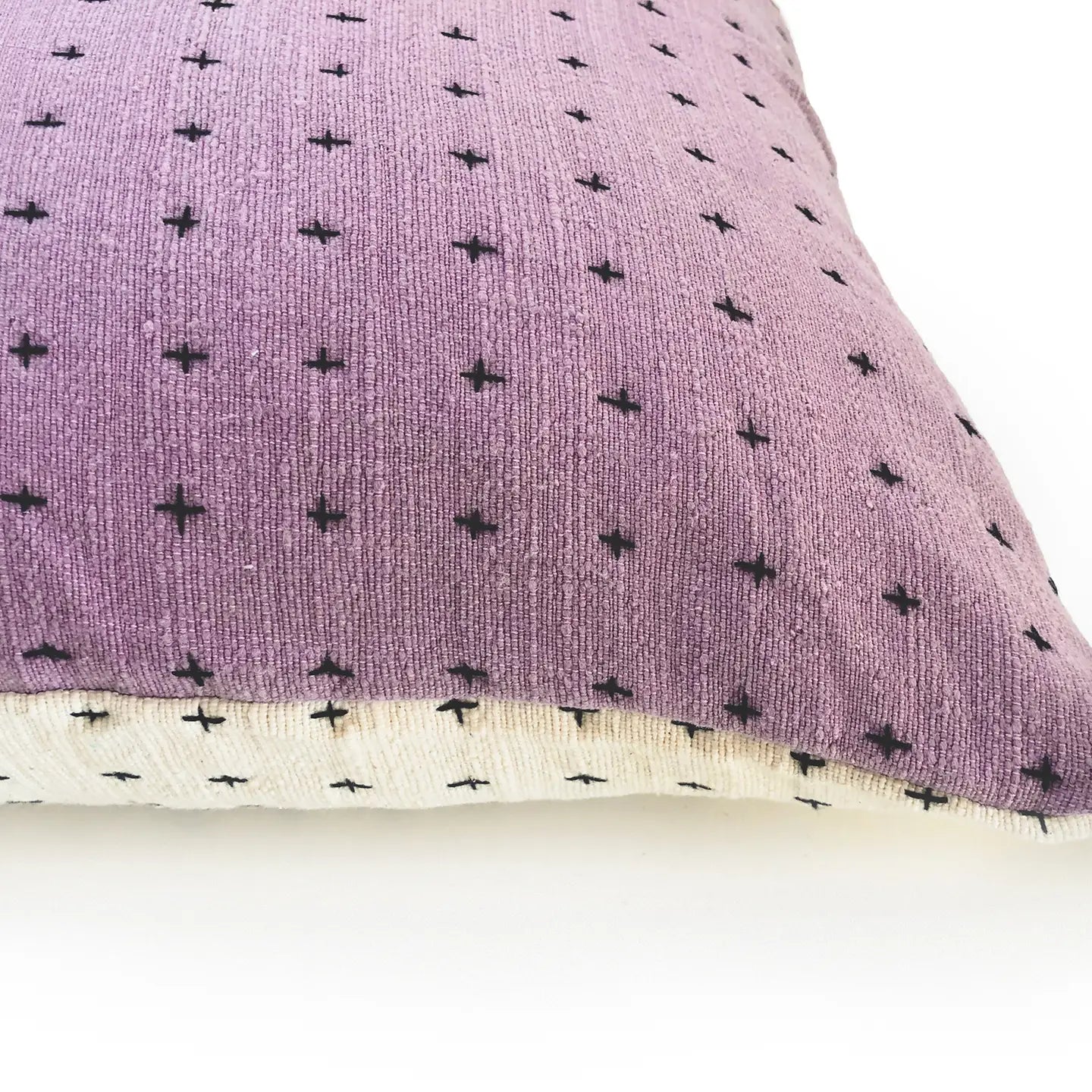 Organic Cotton and Hand Stitched Indigo Pillow