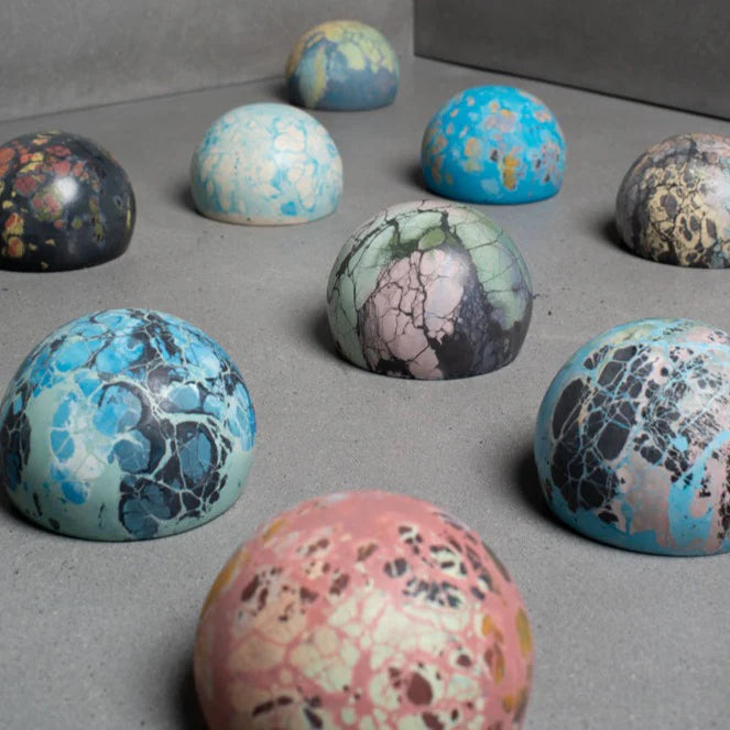 Concrete Cat Bubble Paperweight