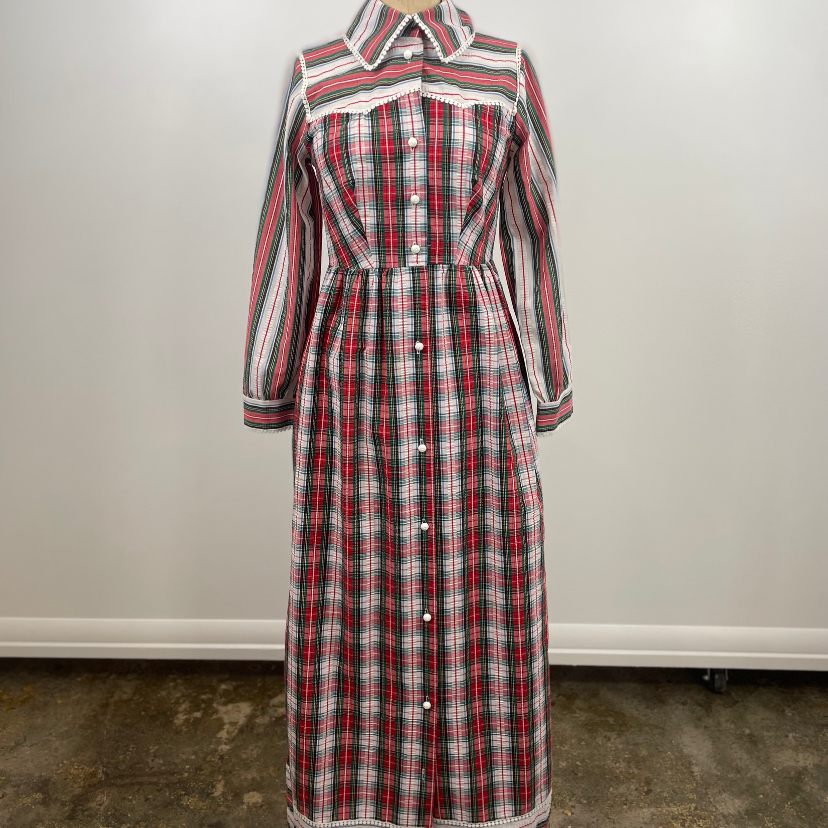 Plaid Christmas Dress