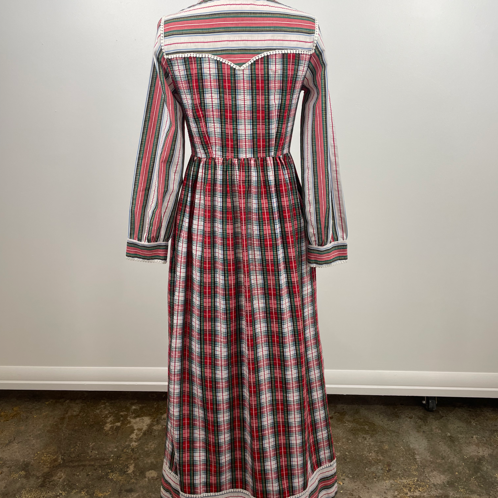 Plaid Christmas Dress