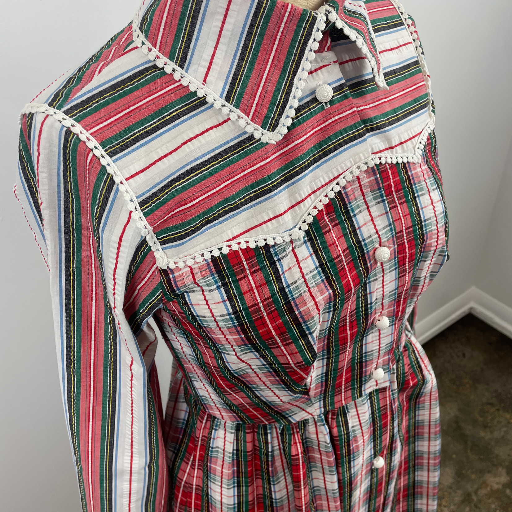 Plaid Christmas Dress