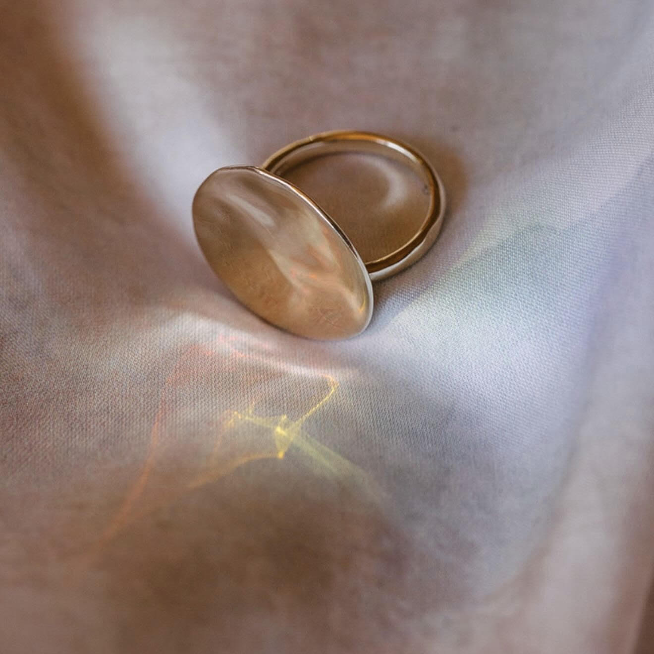 Gold Pool Ring by Moonspun