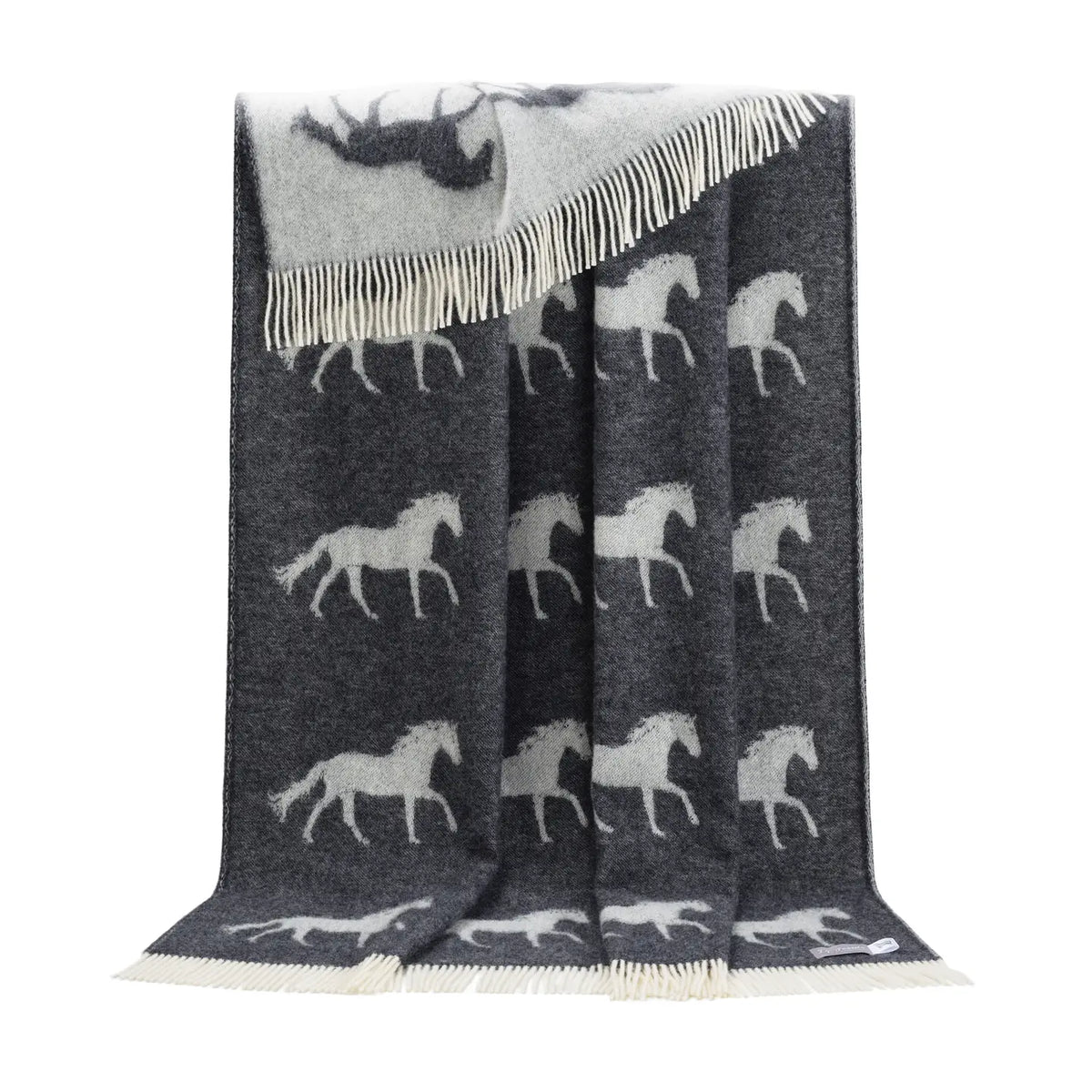 Horse Wool Throw 51"x75"