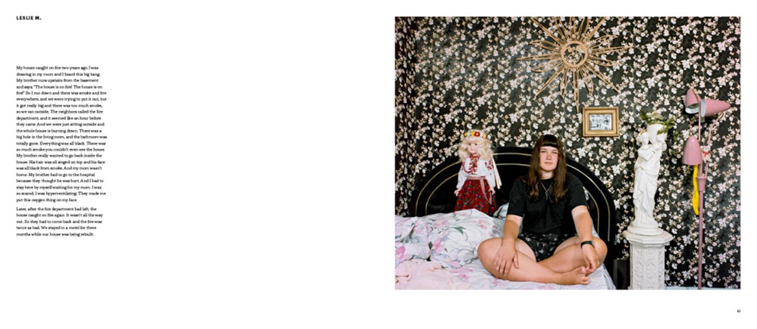 TEENAGERS IN THEIR BEDROOMS by Adrienne Salinger
