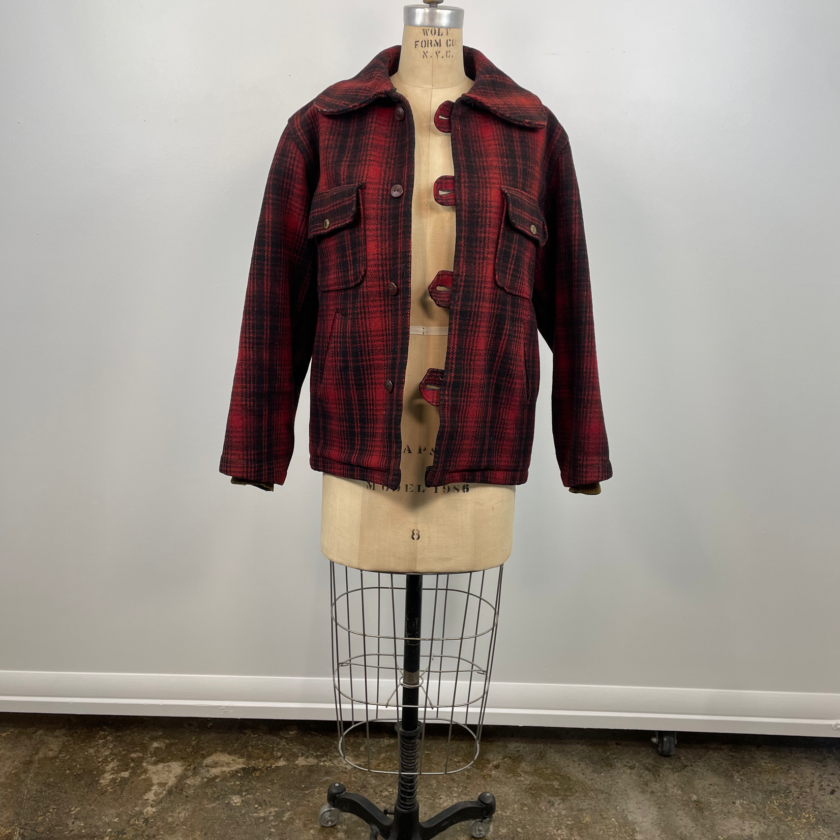 Woolrich Red Plaid Jacket