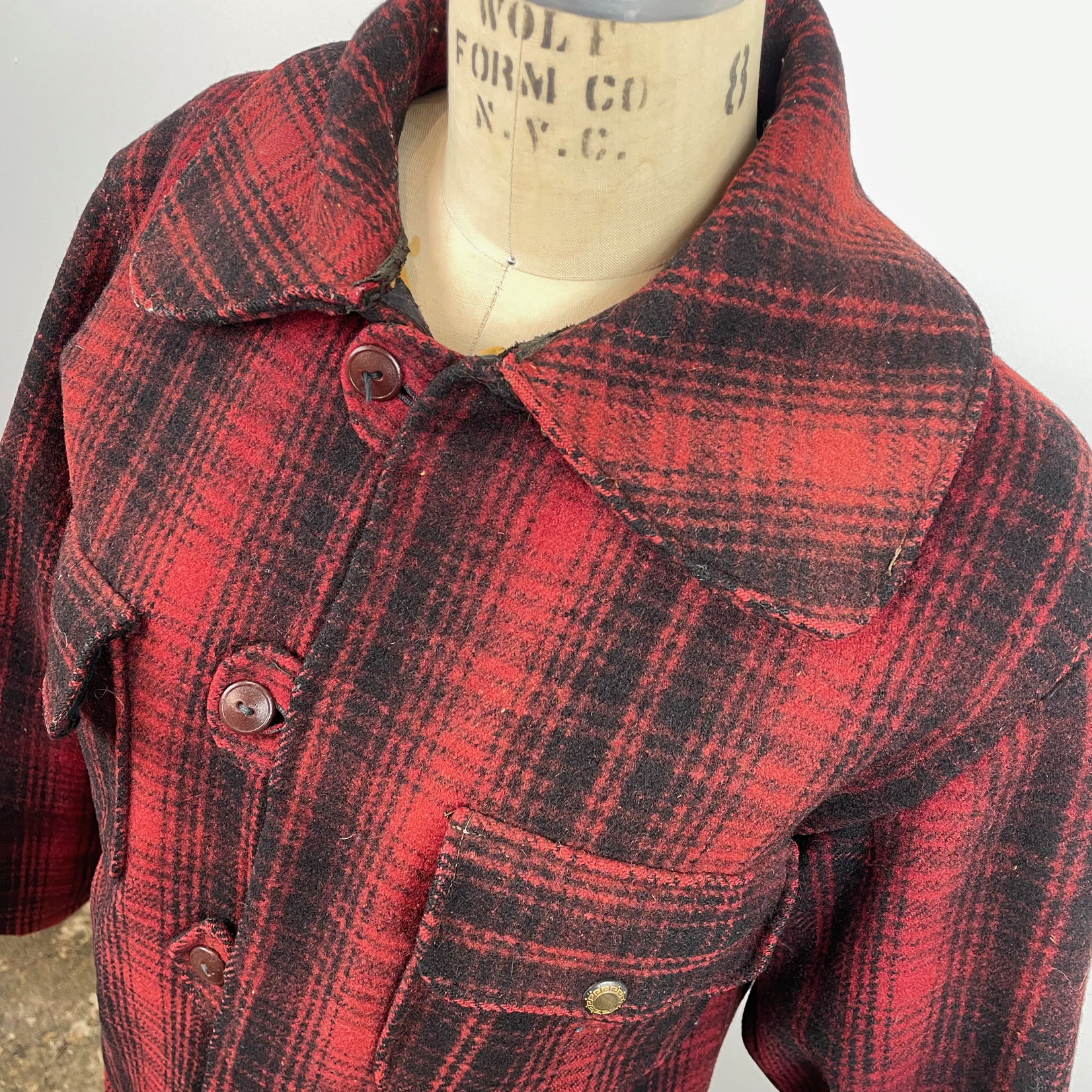 Woolrich Red Plaid Jacket