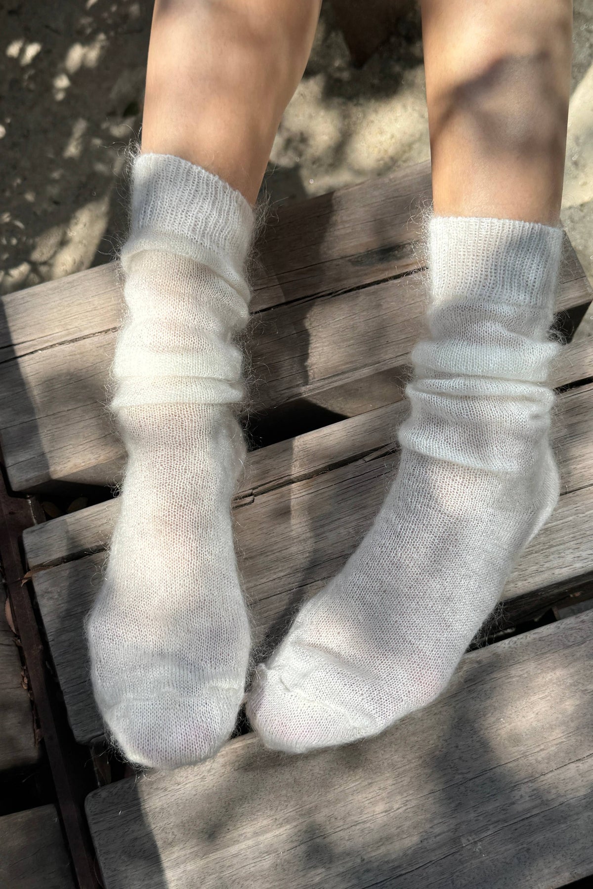 Mohair Veil Socks by Le Bon Shoppe