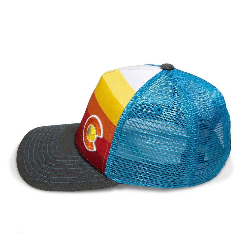 Sunset Fader Trucker