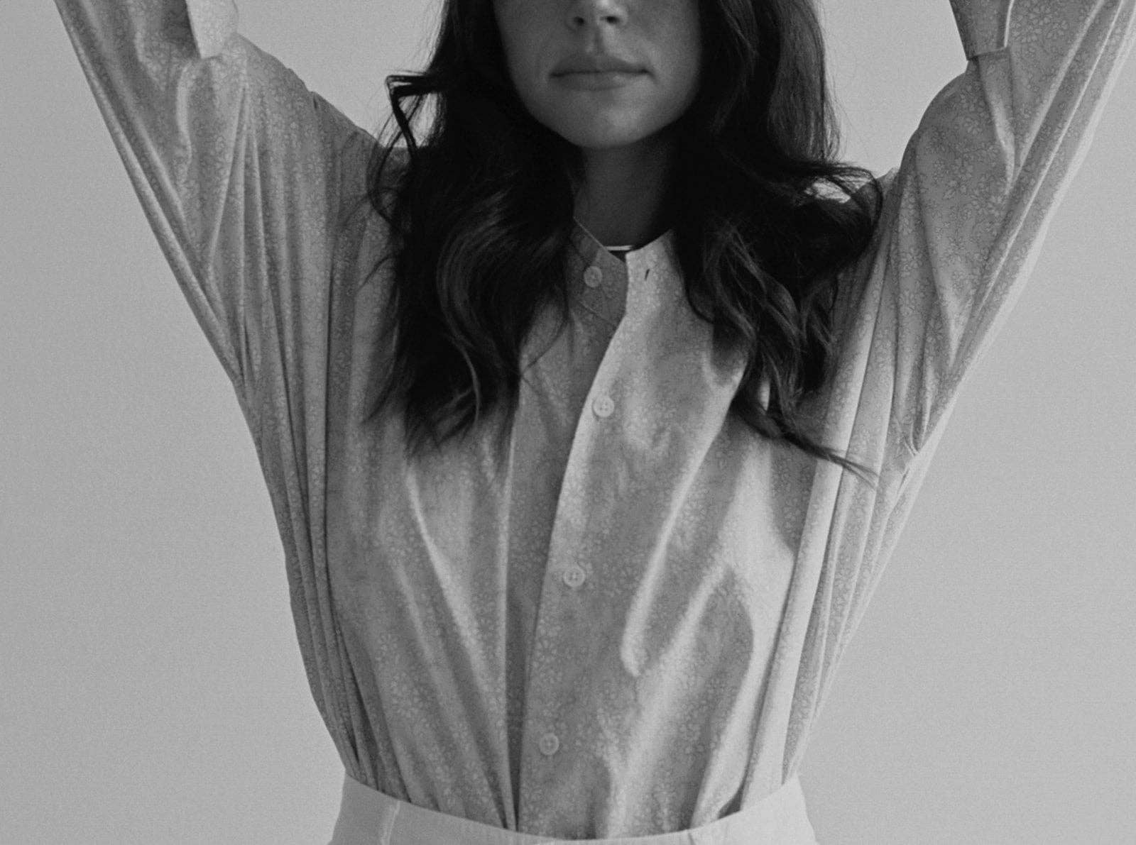 Folly Shirt | Liberty of London Print Capel Grey
