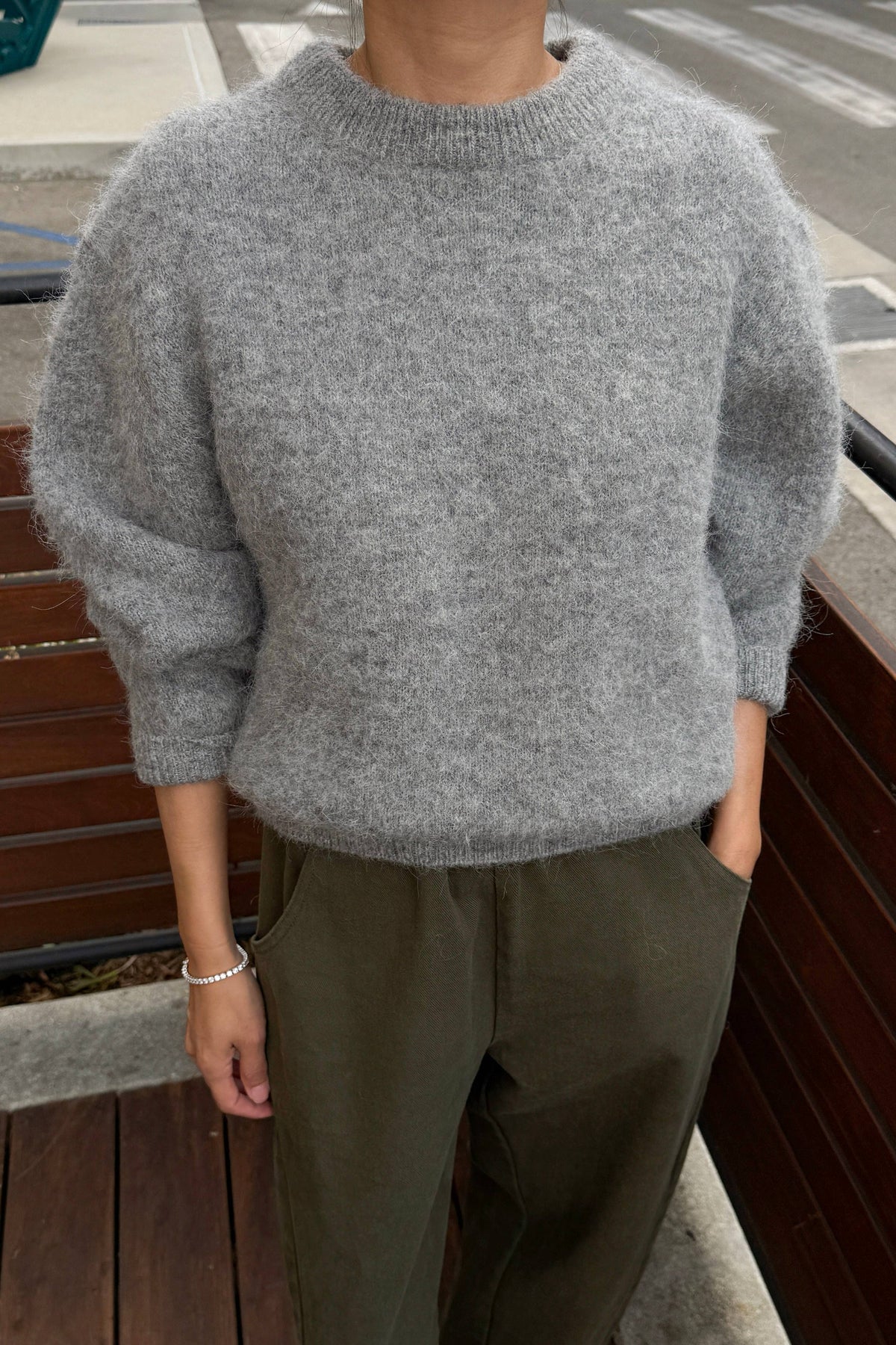 Elio Alpaca Sweater by Le Bon Shoppe