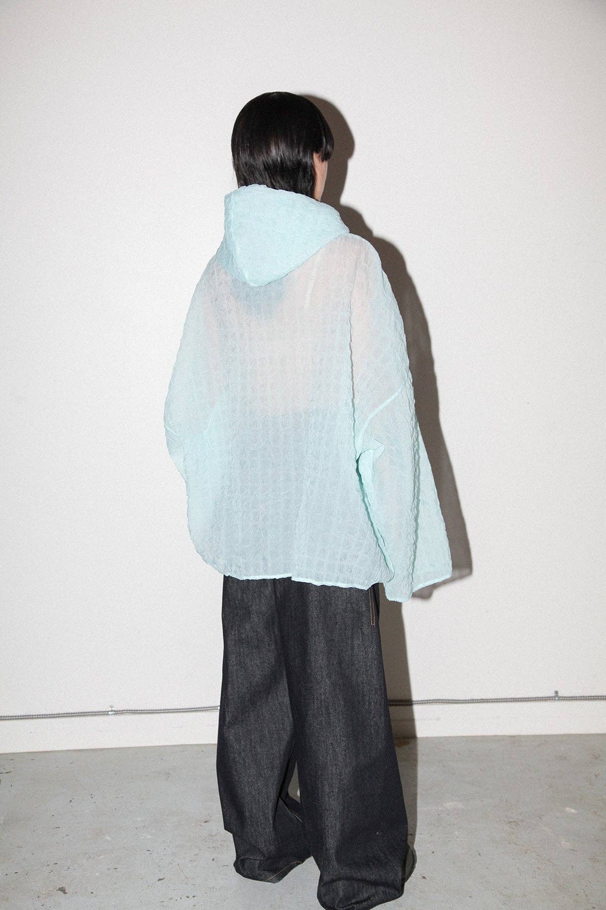 Bubble Organza Hoodie