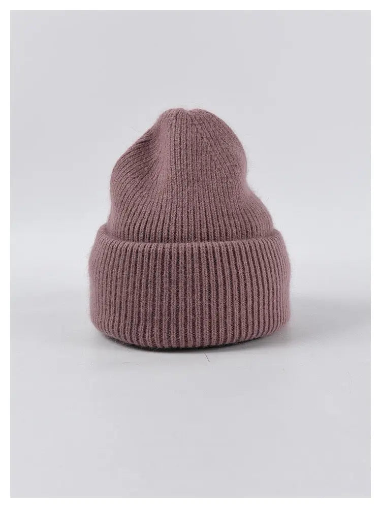 Angora Beanie Hat