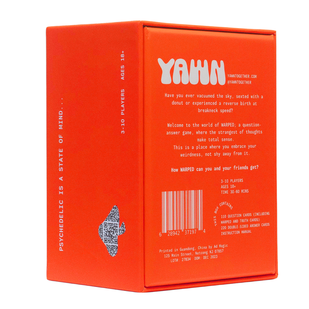 WARPED: The Mind Trip Card Game