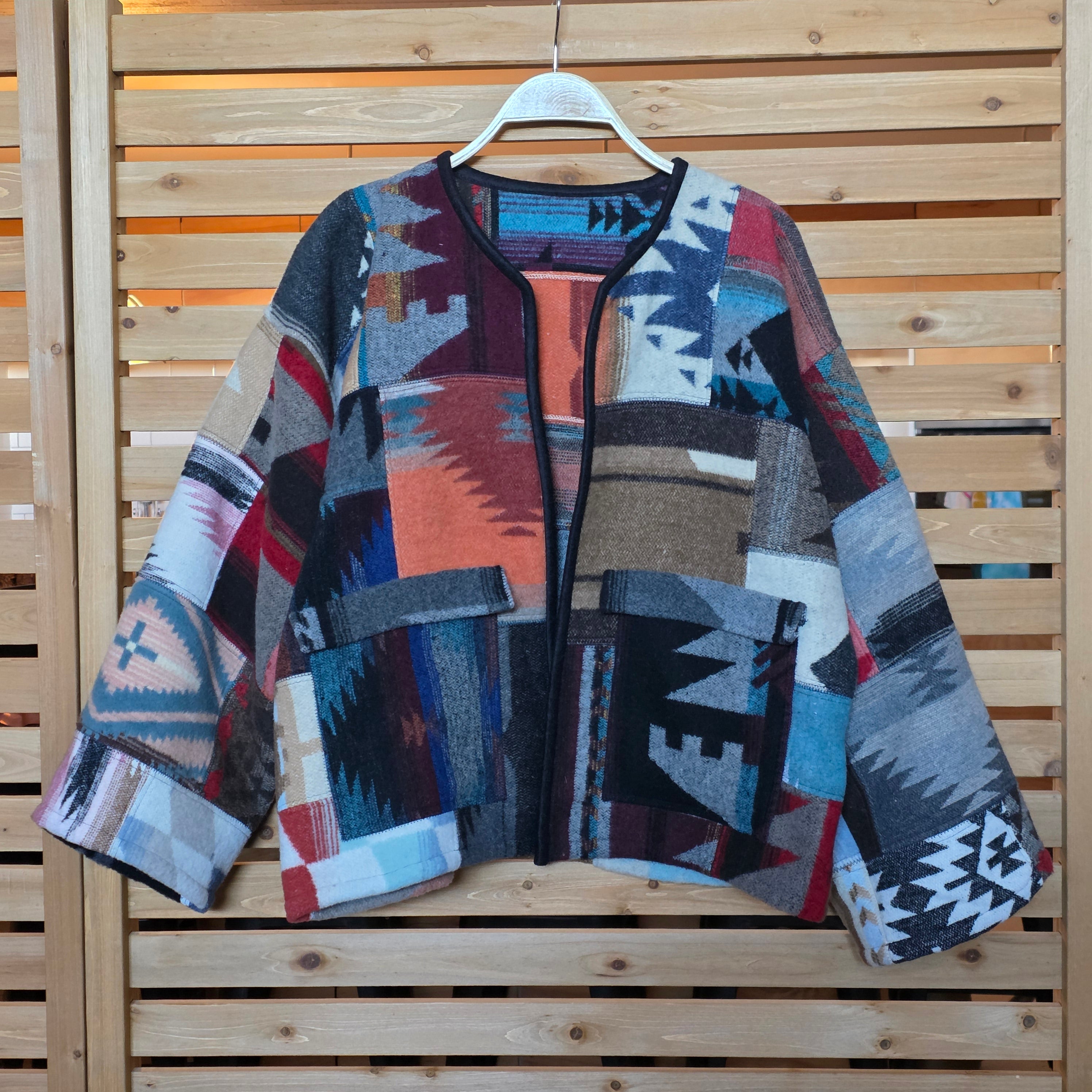 Patchwork Jacket + Flap Pockets by Little Pond Love
