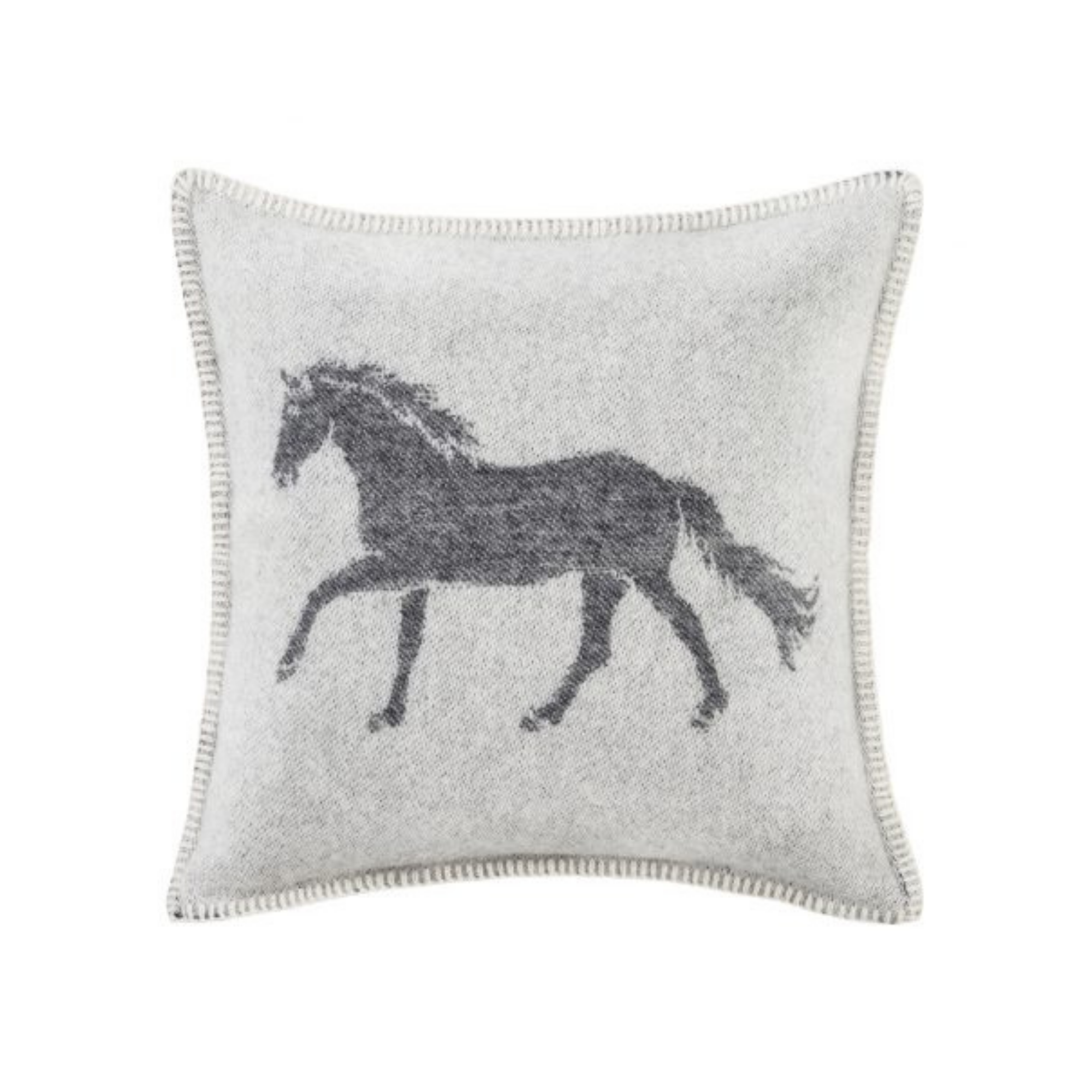 Horse Wool Pillow 18"x18"