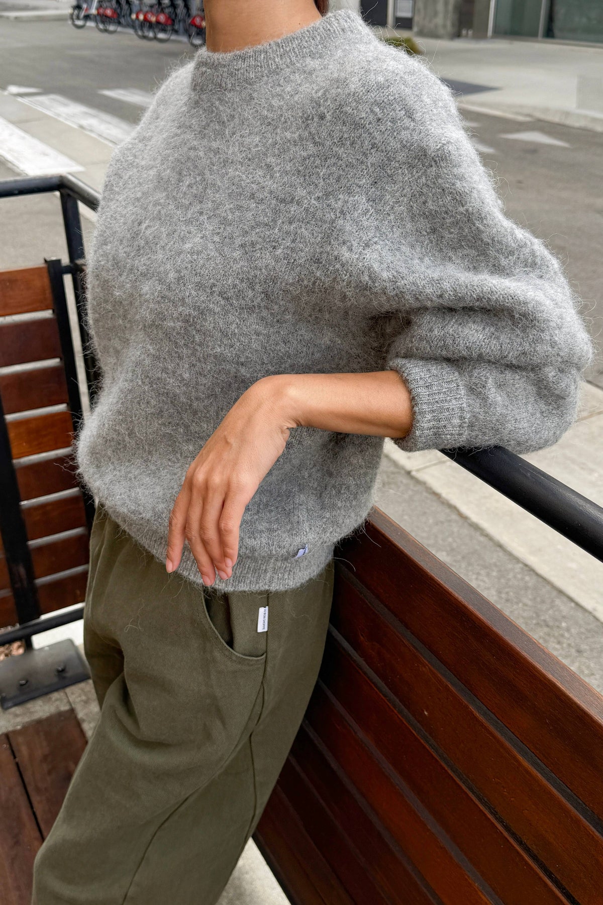 Elio Alpaca Sweater by Le Bon Shoppe