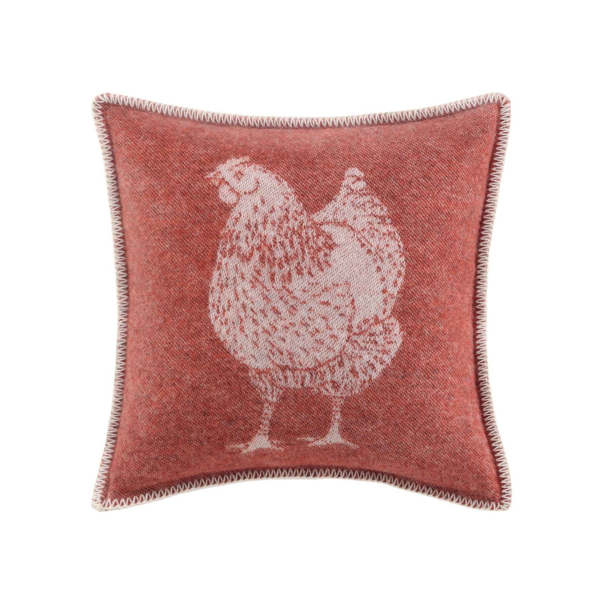 Chicken Wool Pillow 18"x18"
