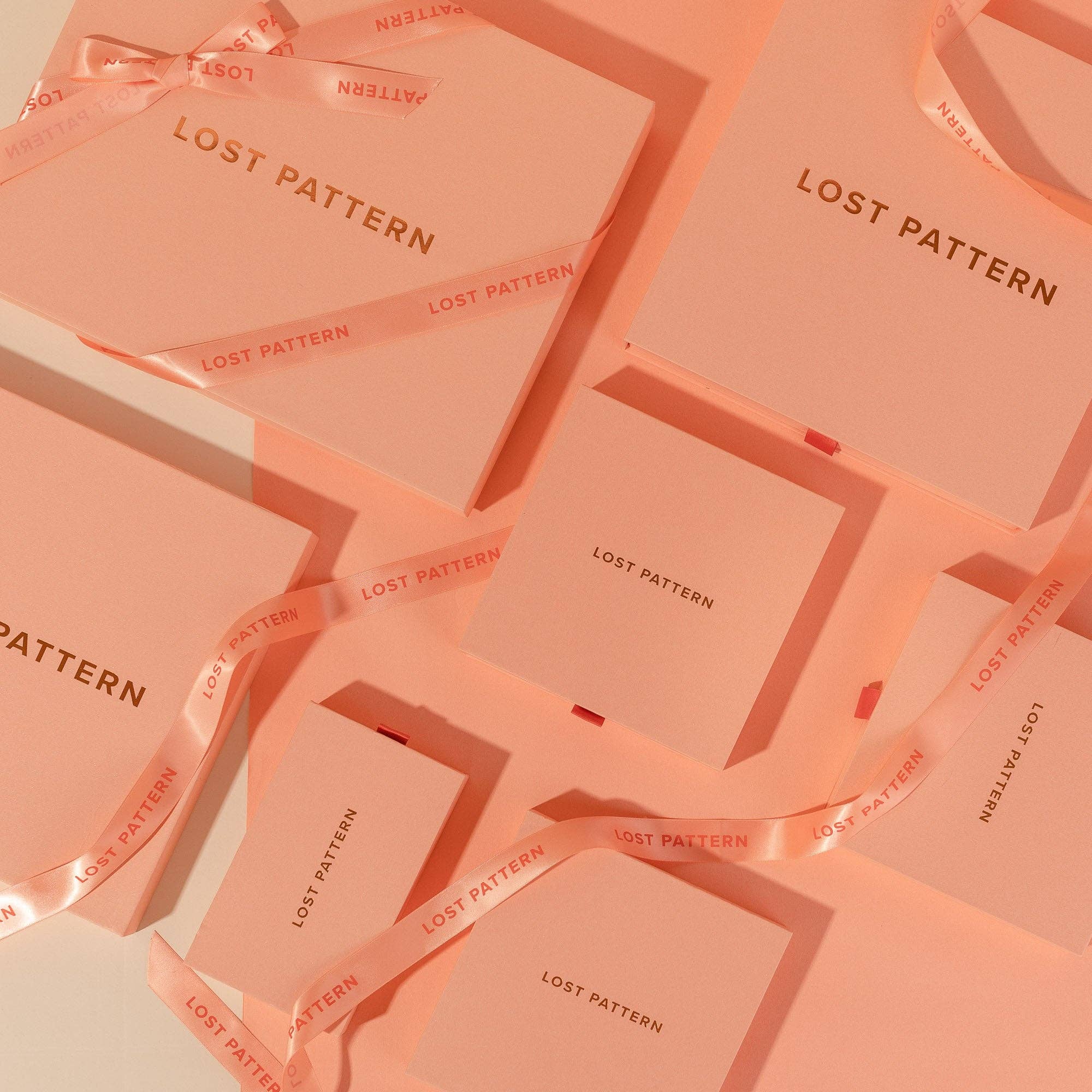 La Rosa Silk Skinny Scarf