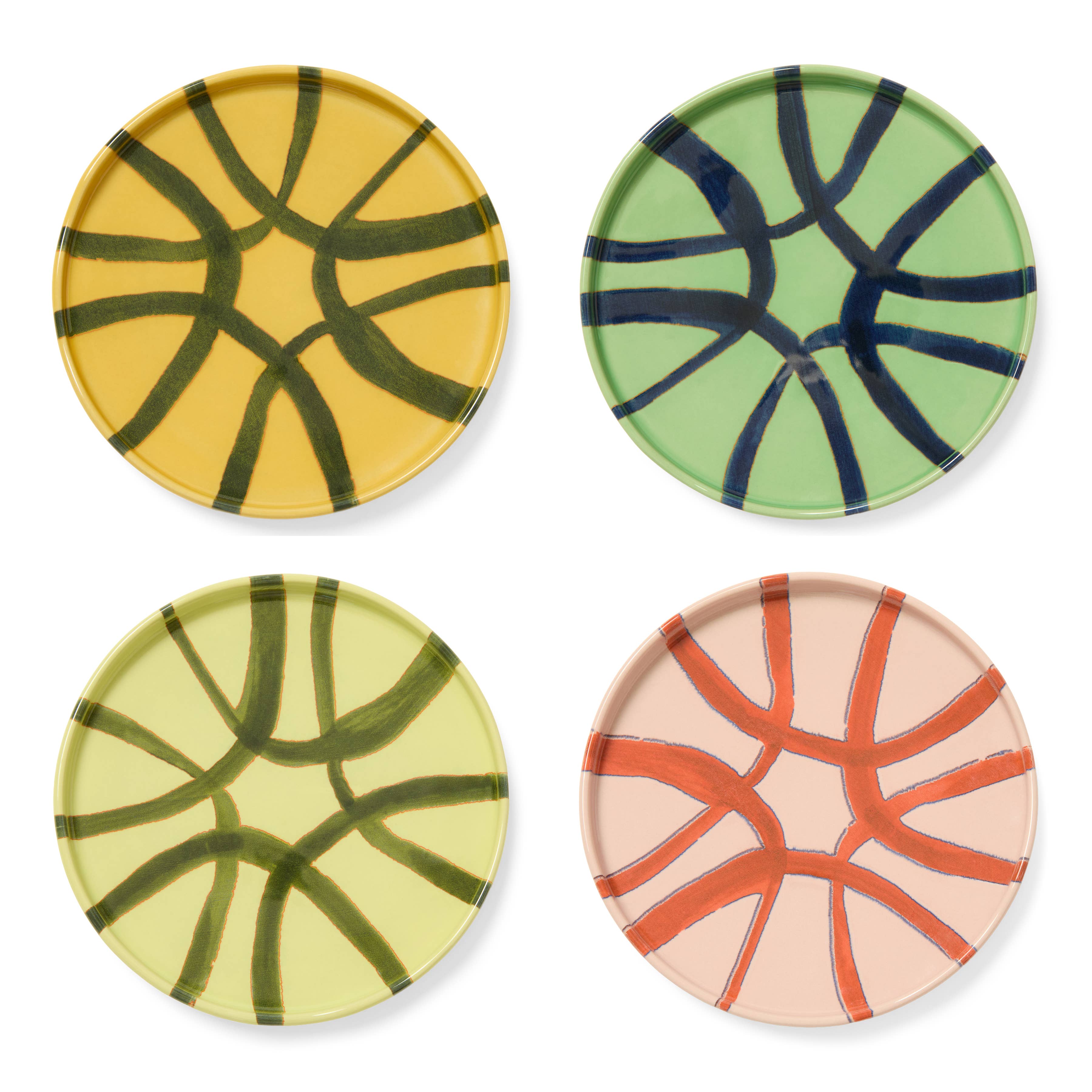 Amalfi Appetizer Plate | Pink