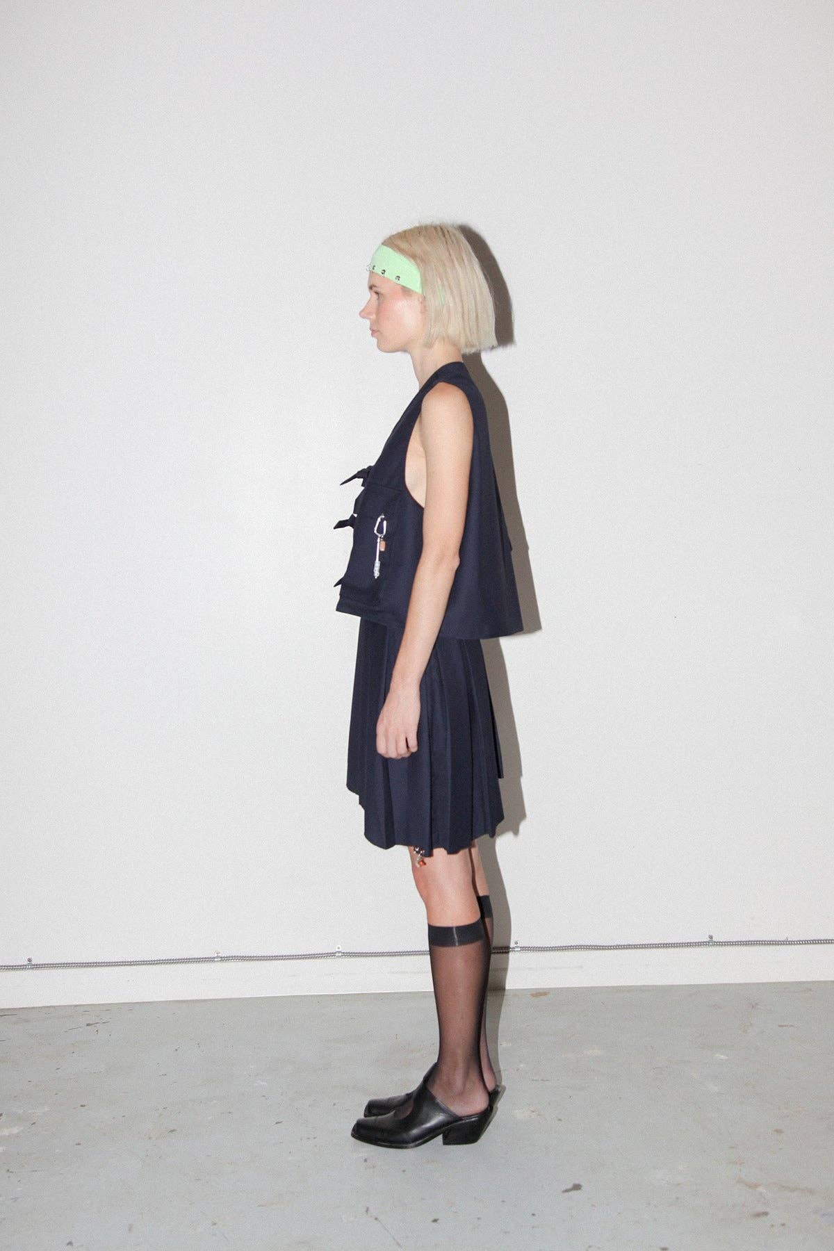 Wool Gabardine Field Vest