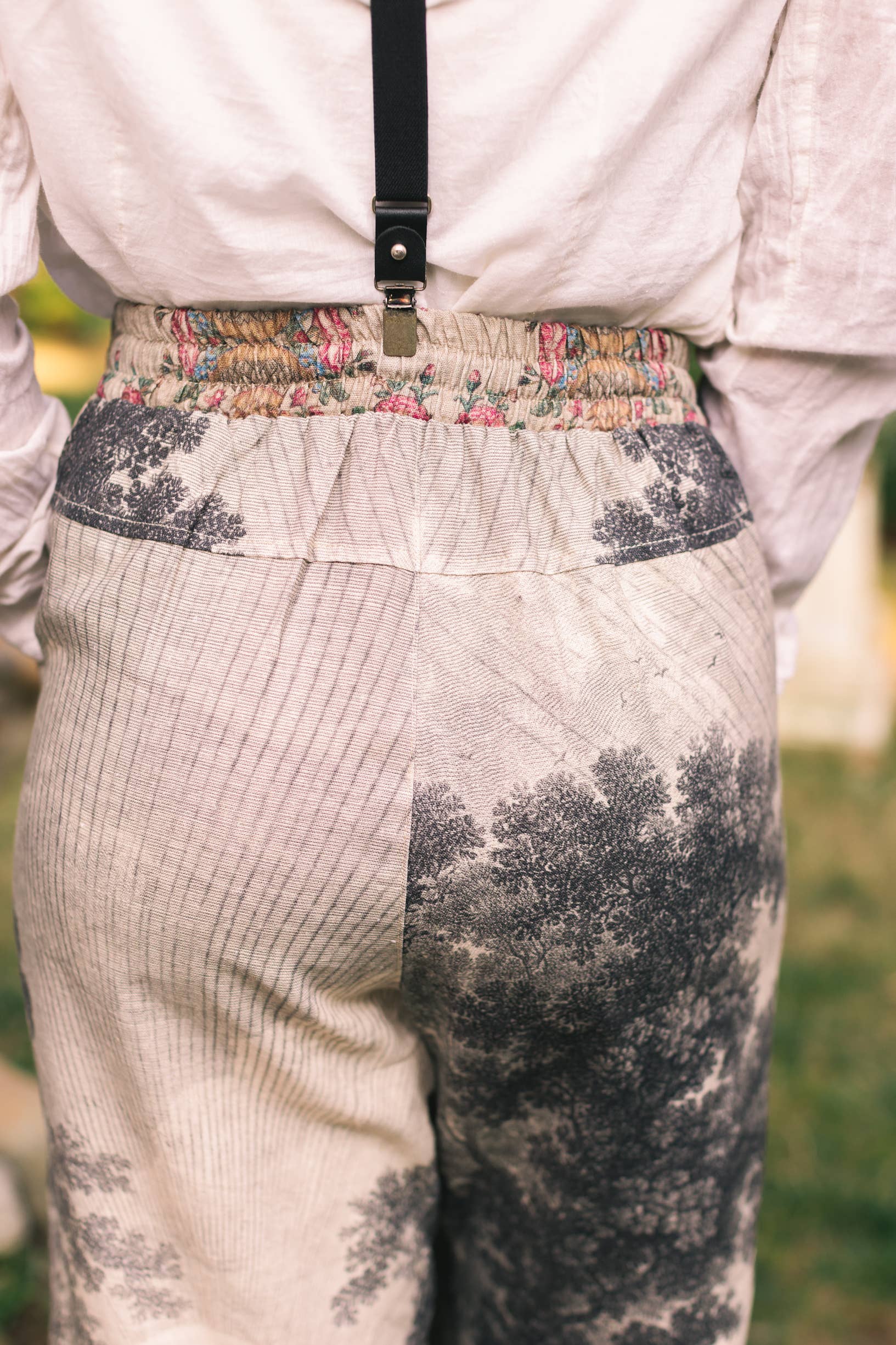 Still I Rise: Linen Artist Pants