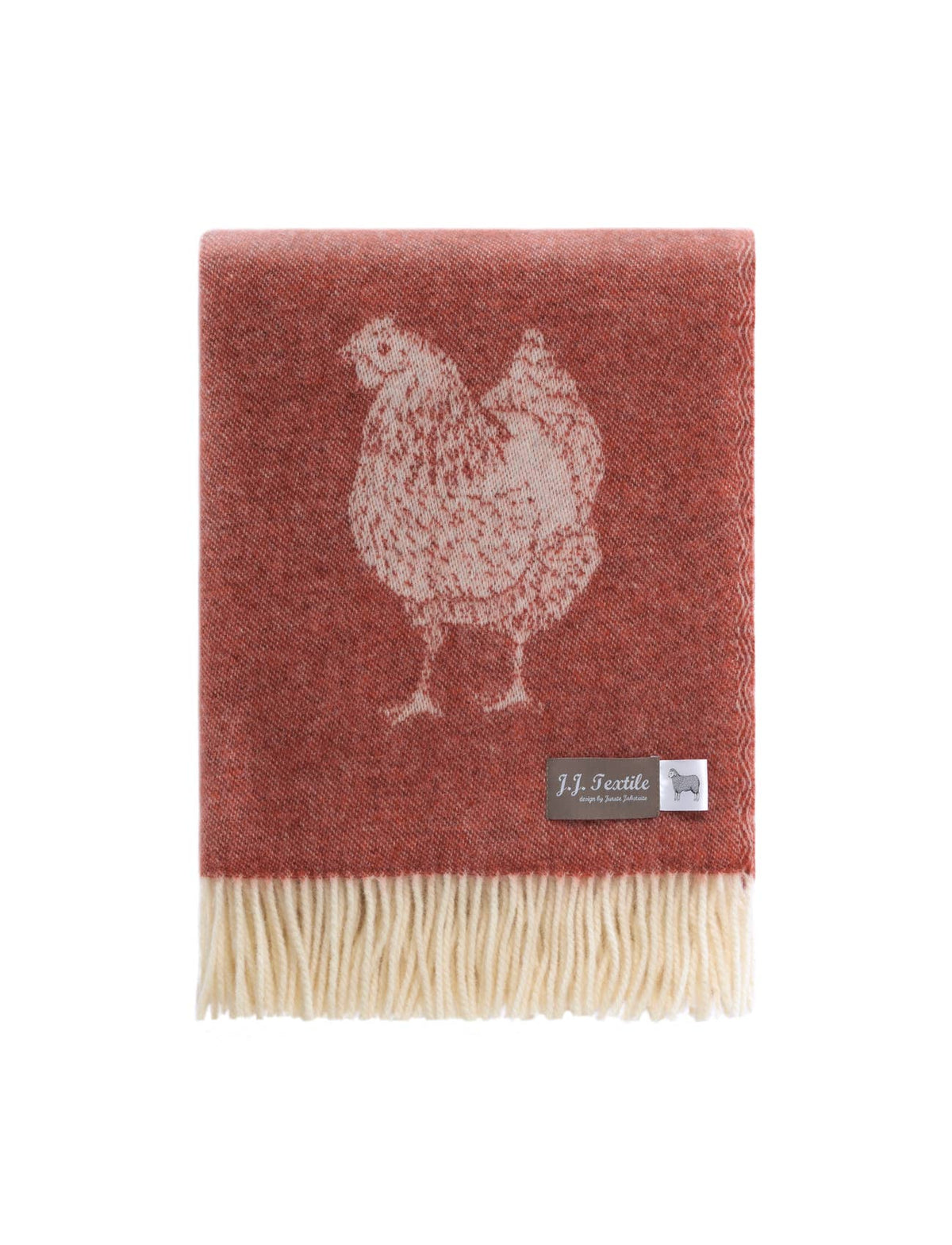 Chicken Wool Throw 51"x75"